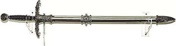 Clear Wall Mounts and Table Stands for Swords
