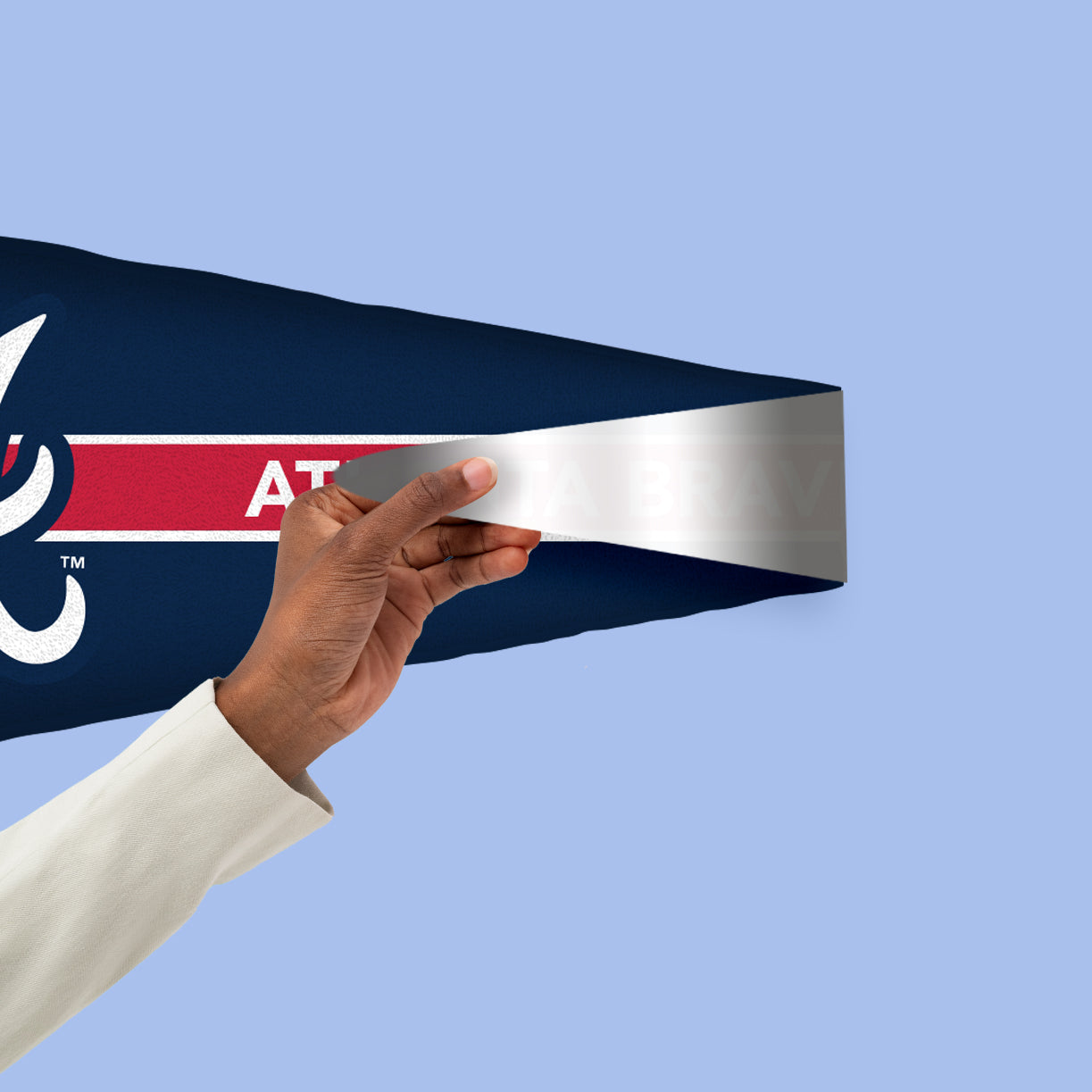 Spencer Strider - RealBig Collection - Official MLB - Atlanta Braves - Reusable Vinyl Wall Decals #1