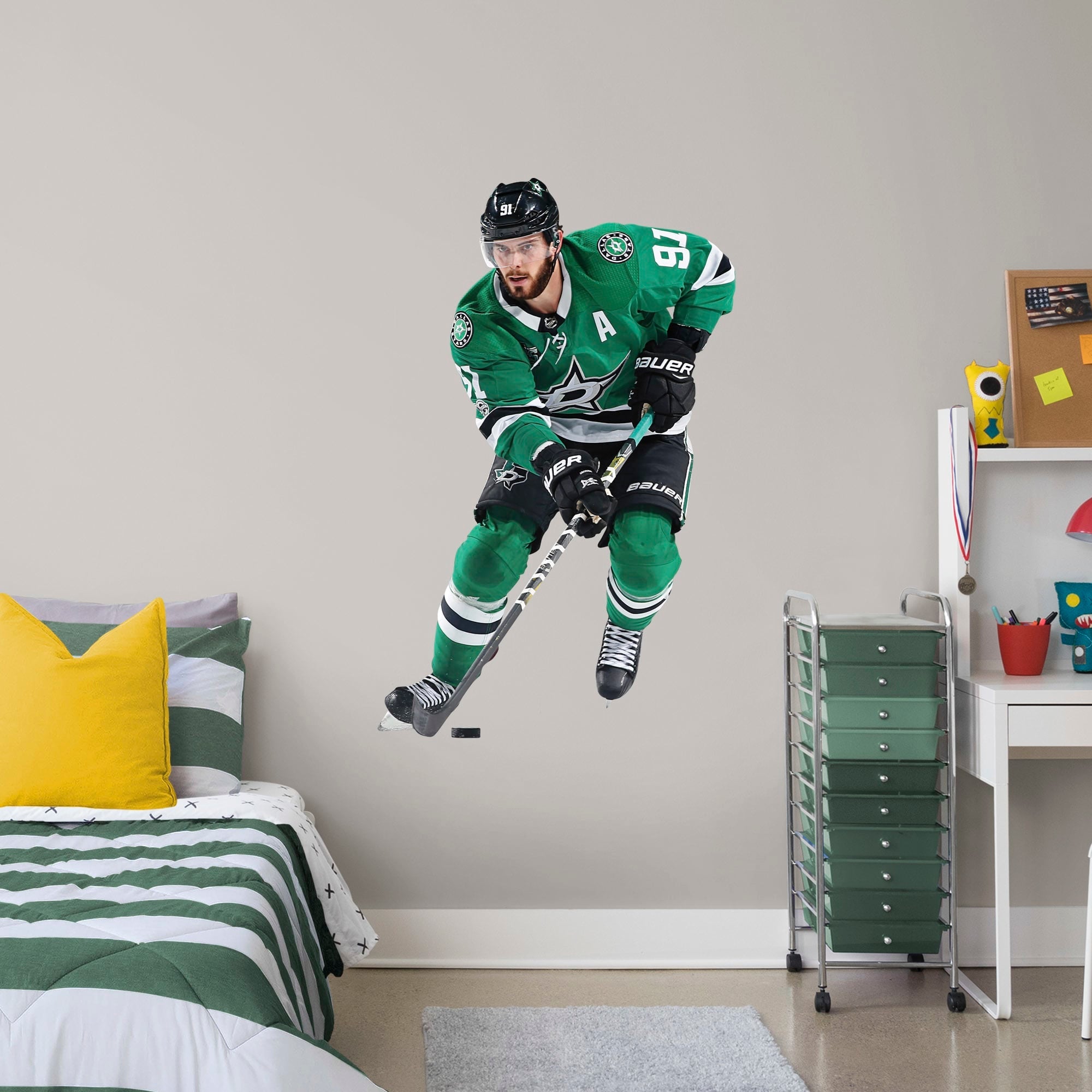 Tyler Seguin - RealBig Collection - Official NHL - Dallas Stars - Reusable Vinyl Wall Decals #1