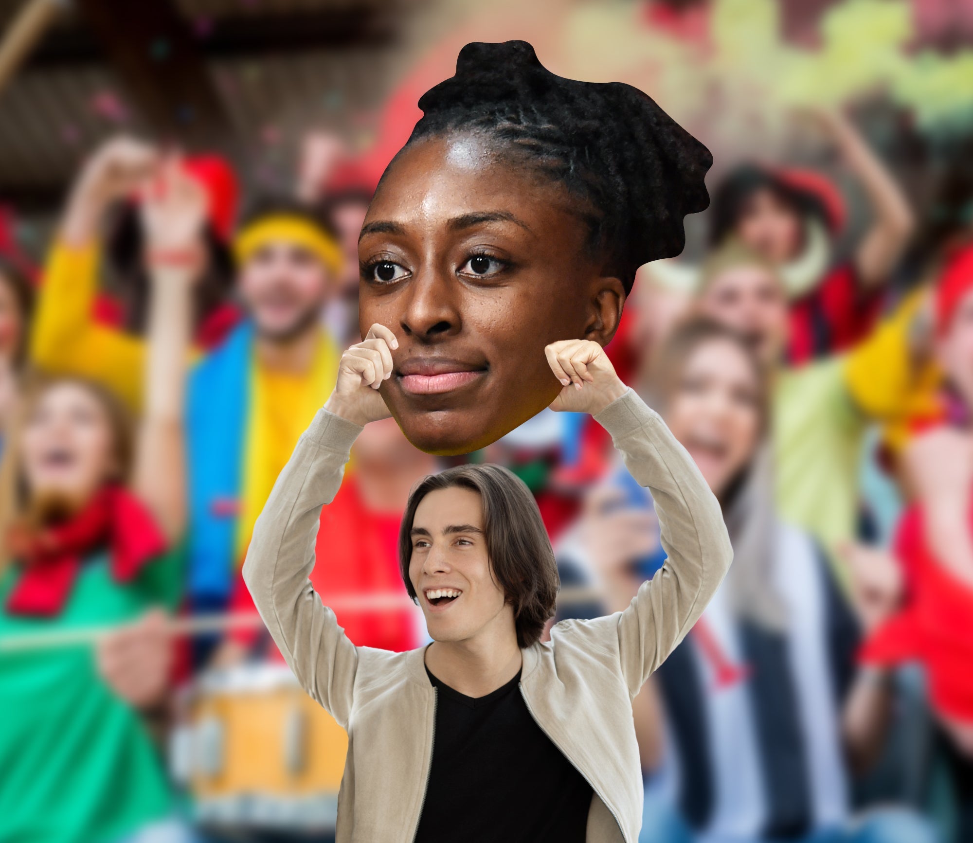 Nneka Ogwumike - Big Head - Official WNBA - Seattle Storm - Foam Core Cutout