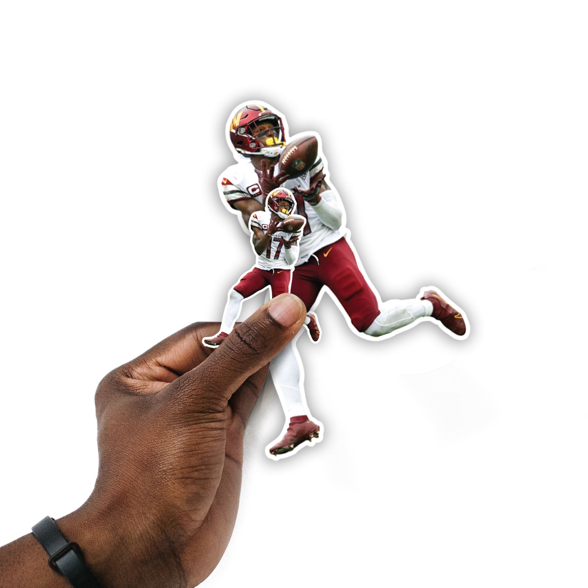 Terry McLaurin - 5 Minis (Mixed Sizes) - Official NFL - Washington Commanders - Reusable Vinyl Decals