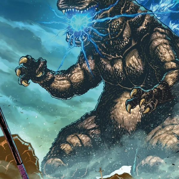 Teenage Mutant Ninja Turtles x Godzilla #1 - ECC Franck Uzan Variant -