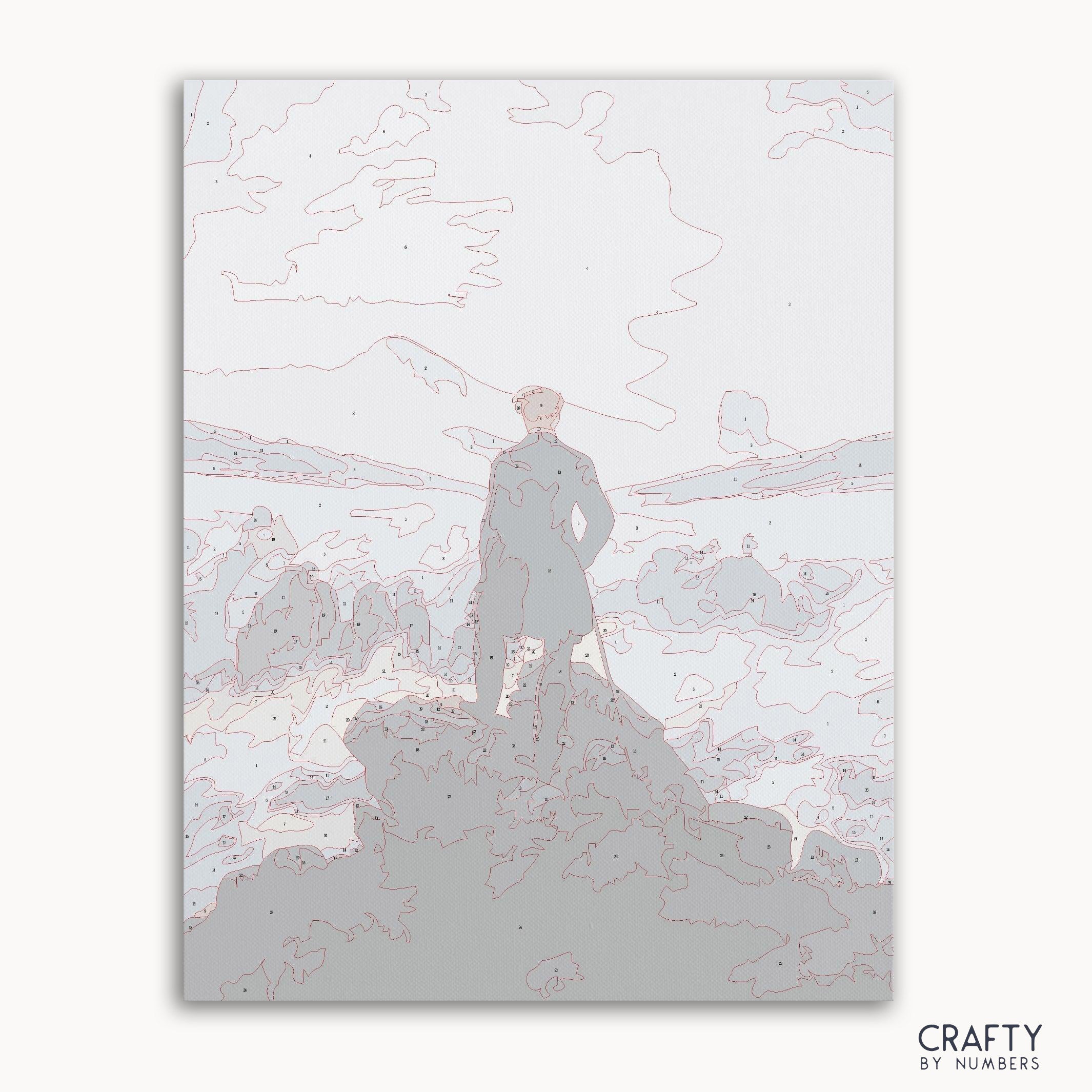 Wanderer Above The Sea of Fog - Caspar David Friedrich