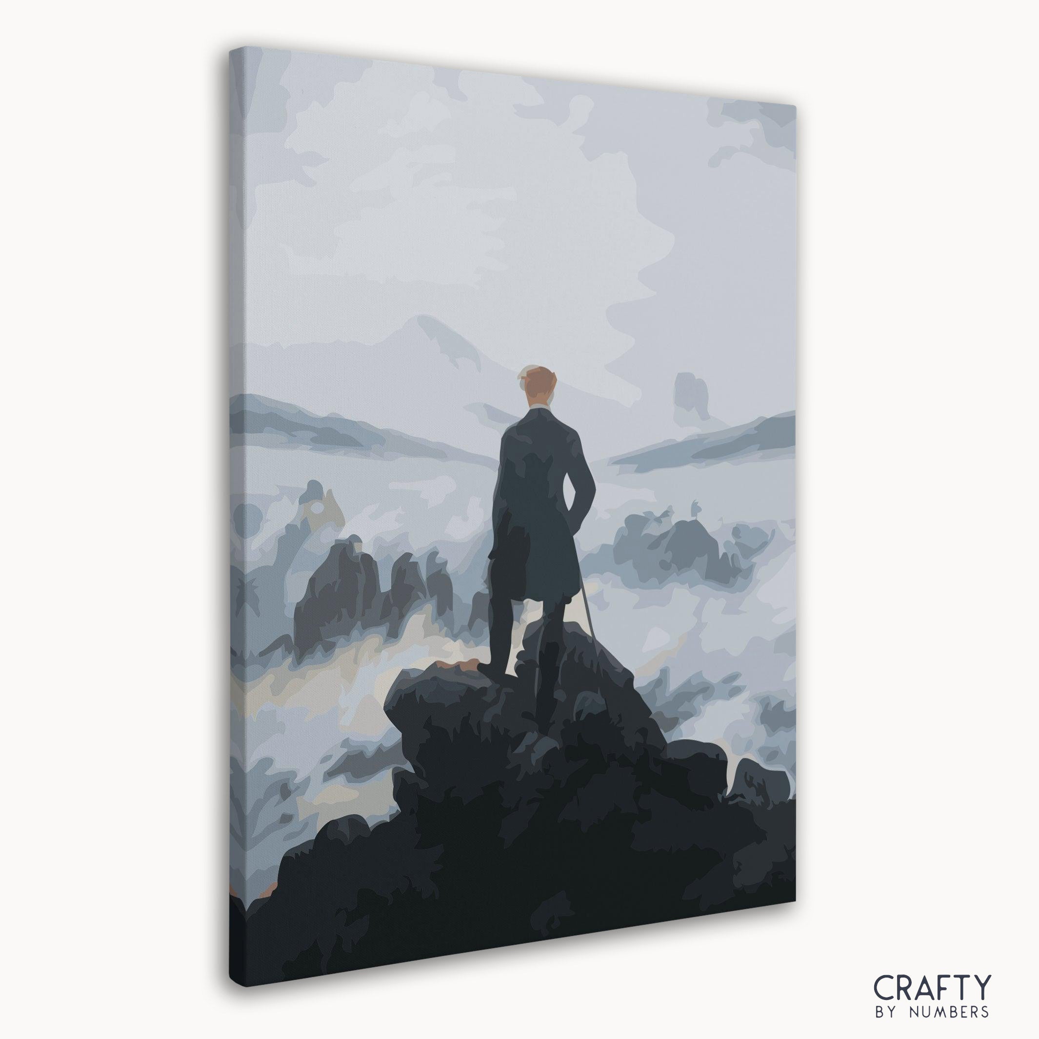 Wanderer Above The Sea of Fog - Caspar David Friedrich