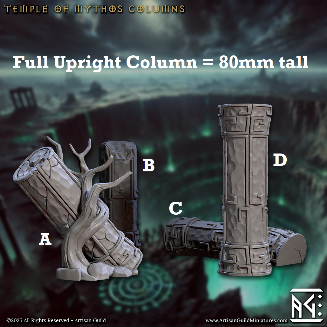 Temple of Mythos Columns (Terrain)