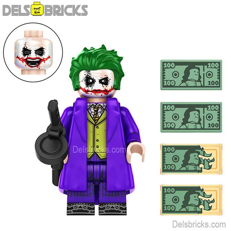 The Joker The Dark Knight New Lego Minifigures Custom Toys  2