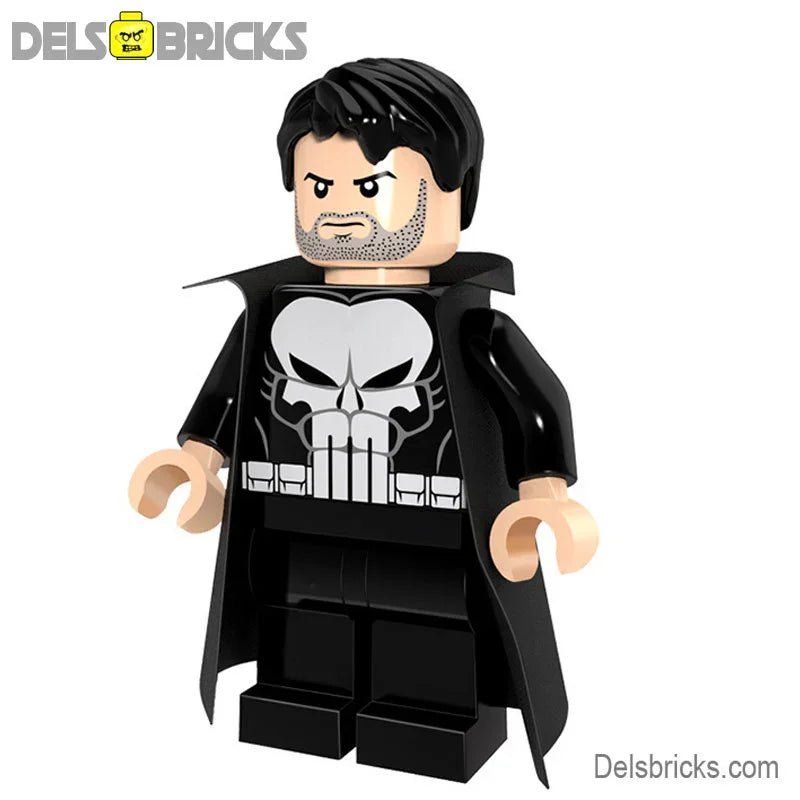 The Punisher Frank Castle Lego Minifigures Custom Toys 1