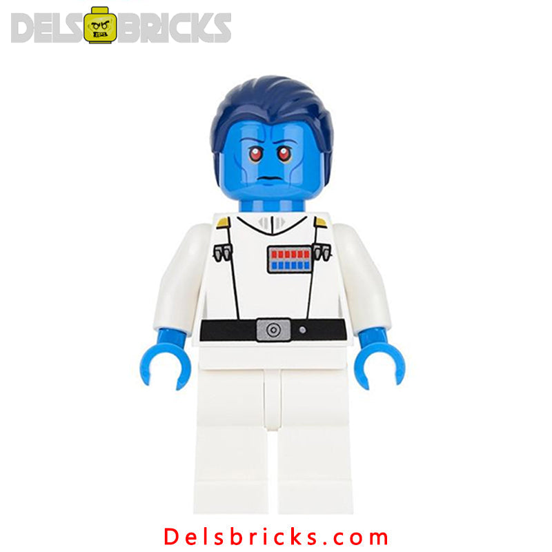 Grand Admiral Thrawn Lego Star wars Minifigures Custom Toys