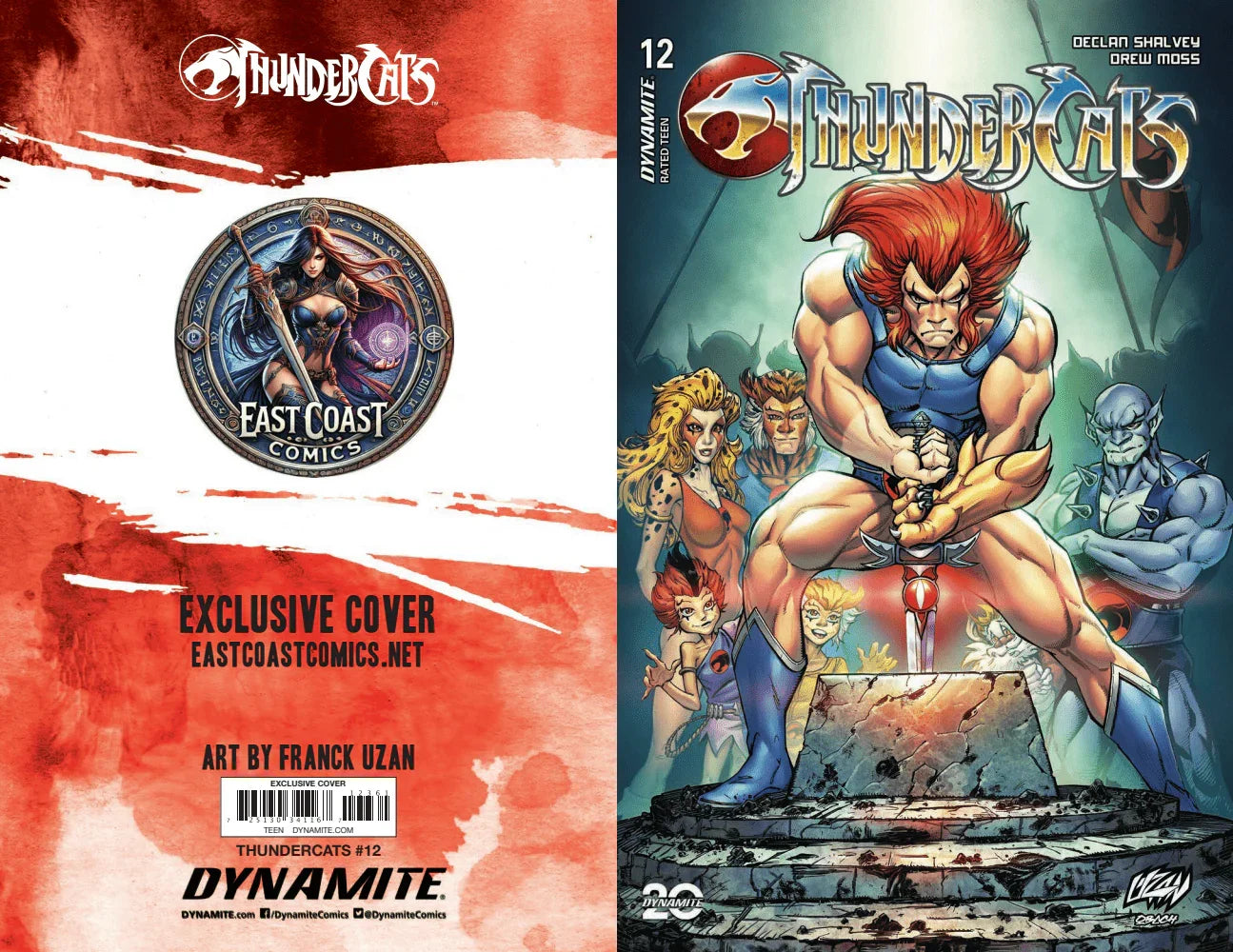 ThunderCats #12 East Coast Comics Franck Uzan Exclusive