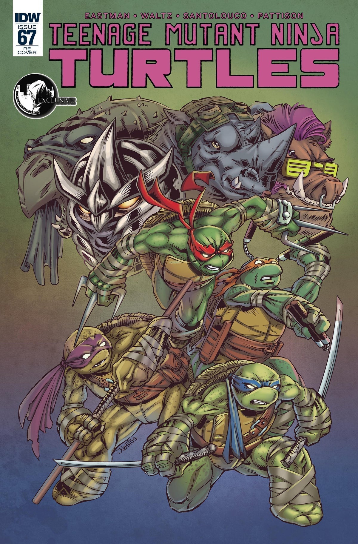 TMNT Ongoing #67 by Mat Nastos [ORIGINAL ART]