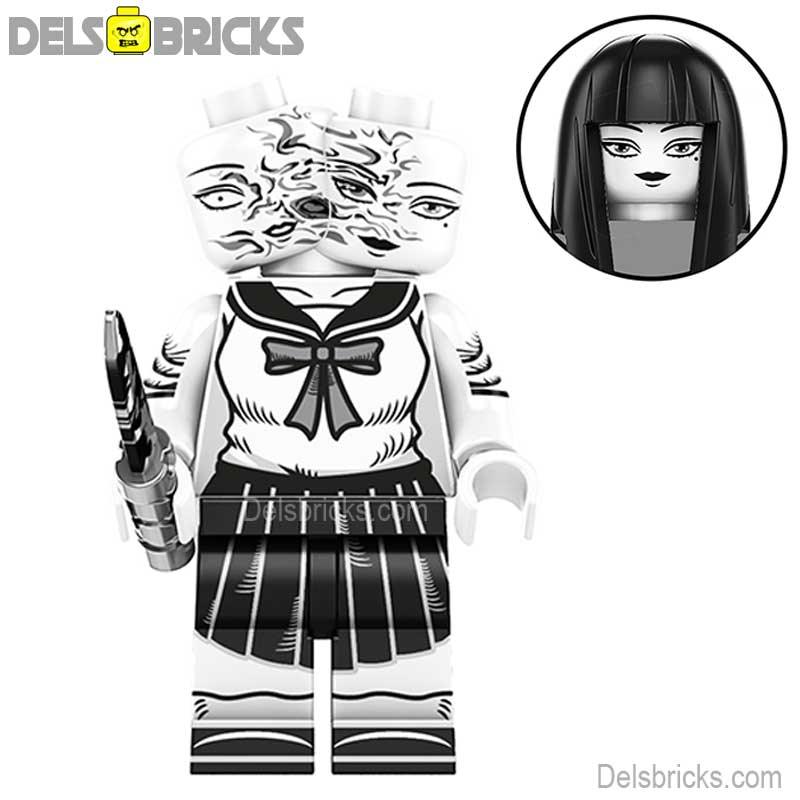 Tomie Junji Ito Lego Horror Movie Minifigures Custom Toys 2