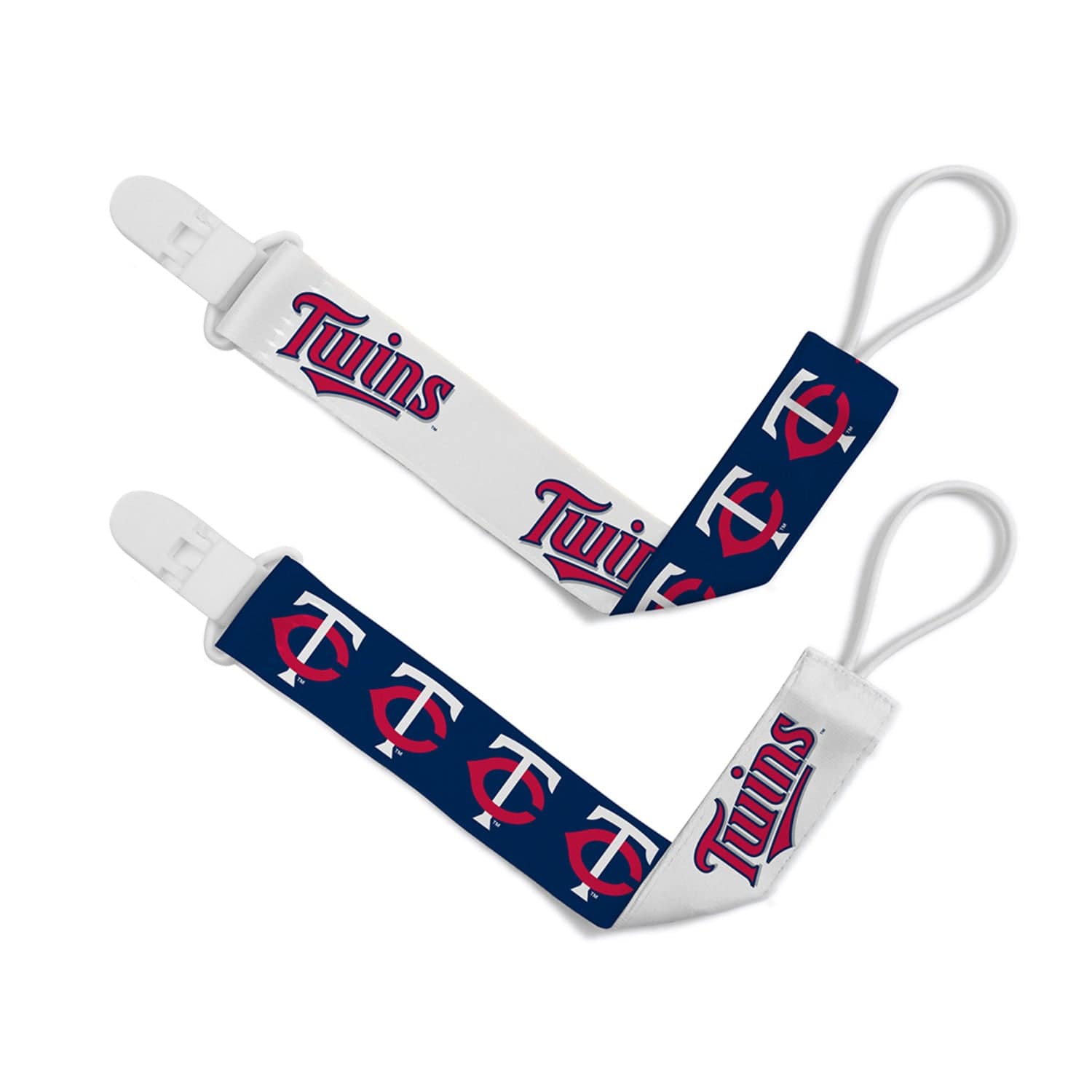 Minnesota Twins - Pacifier Clip 2-Pack