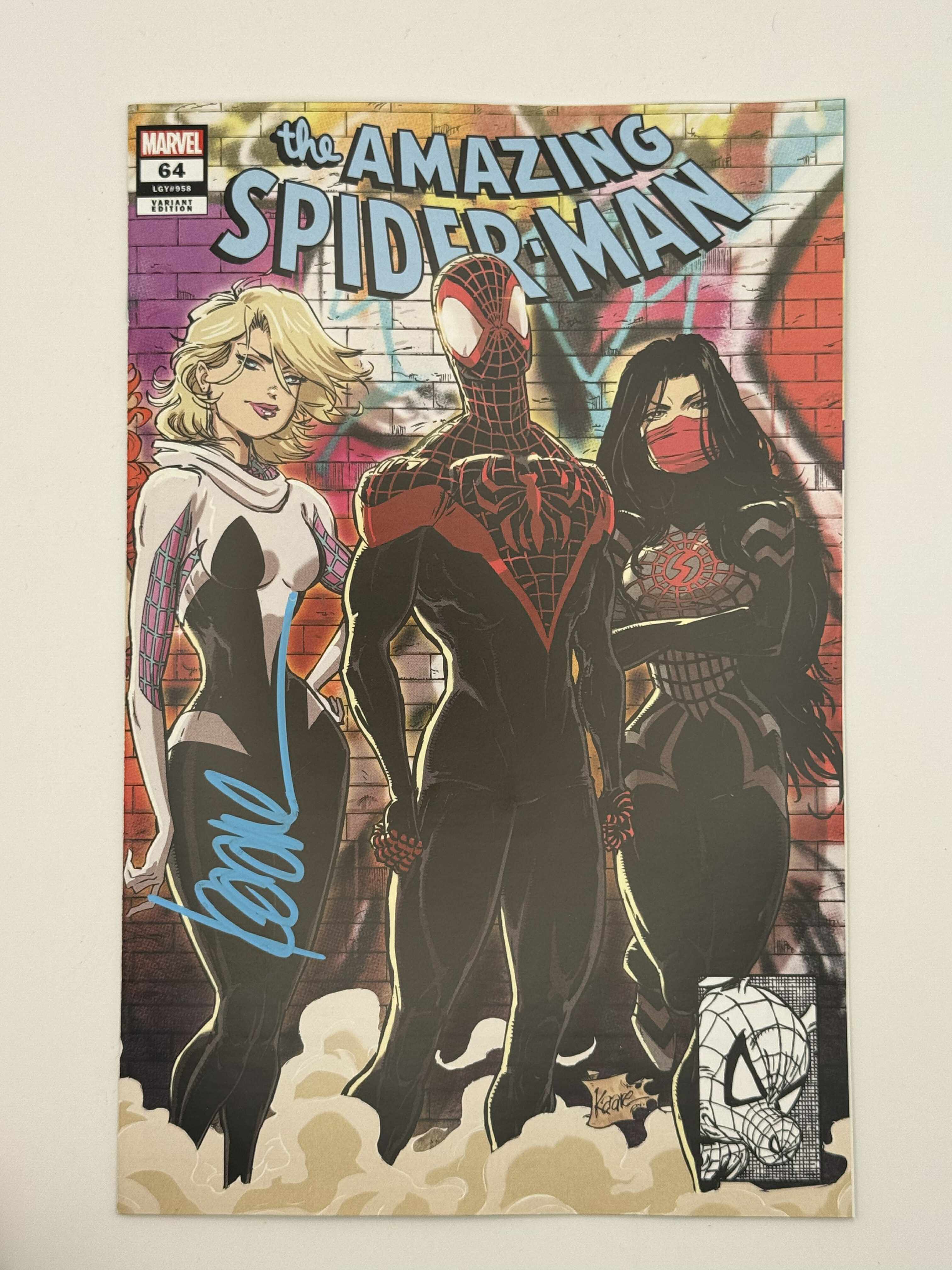 [SIGNED W/COA] Signed by Kaare Andrews | Amazing Spider-Man #64 Unknown Comics Kaare Andrews Exclusive Var [IN STOCK]