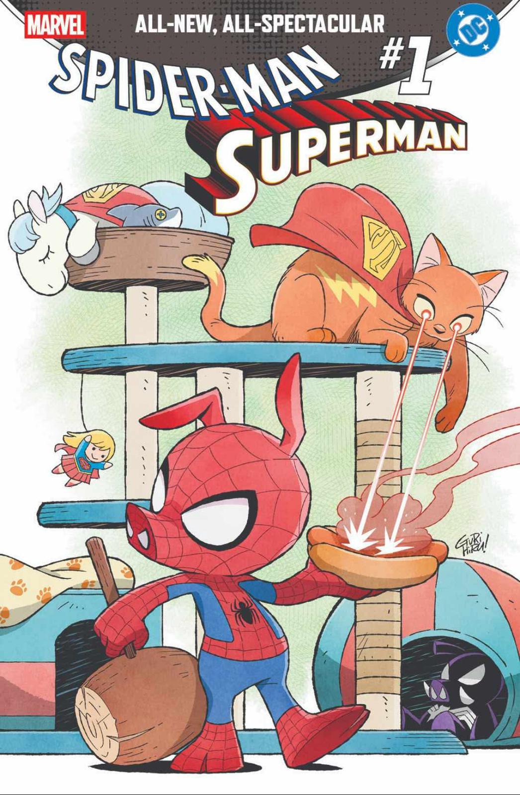 [2 PACK] SPIDER-MAN/SUPERMAN #1 GURIHIRU EXCLUSIVE VAR (04/22/2026)