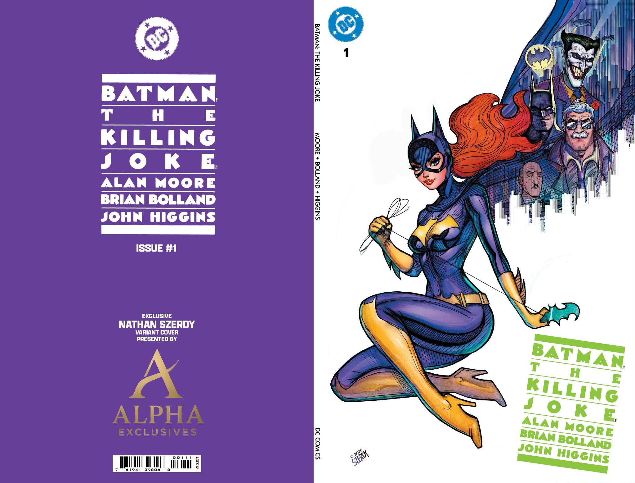 Batman: The Killing Joke #1 Facsimile Reprint Nathan Szerdy Exclusive