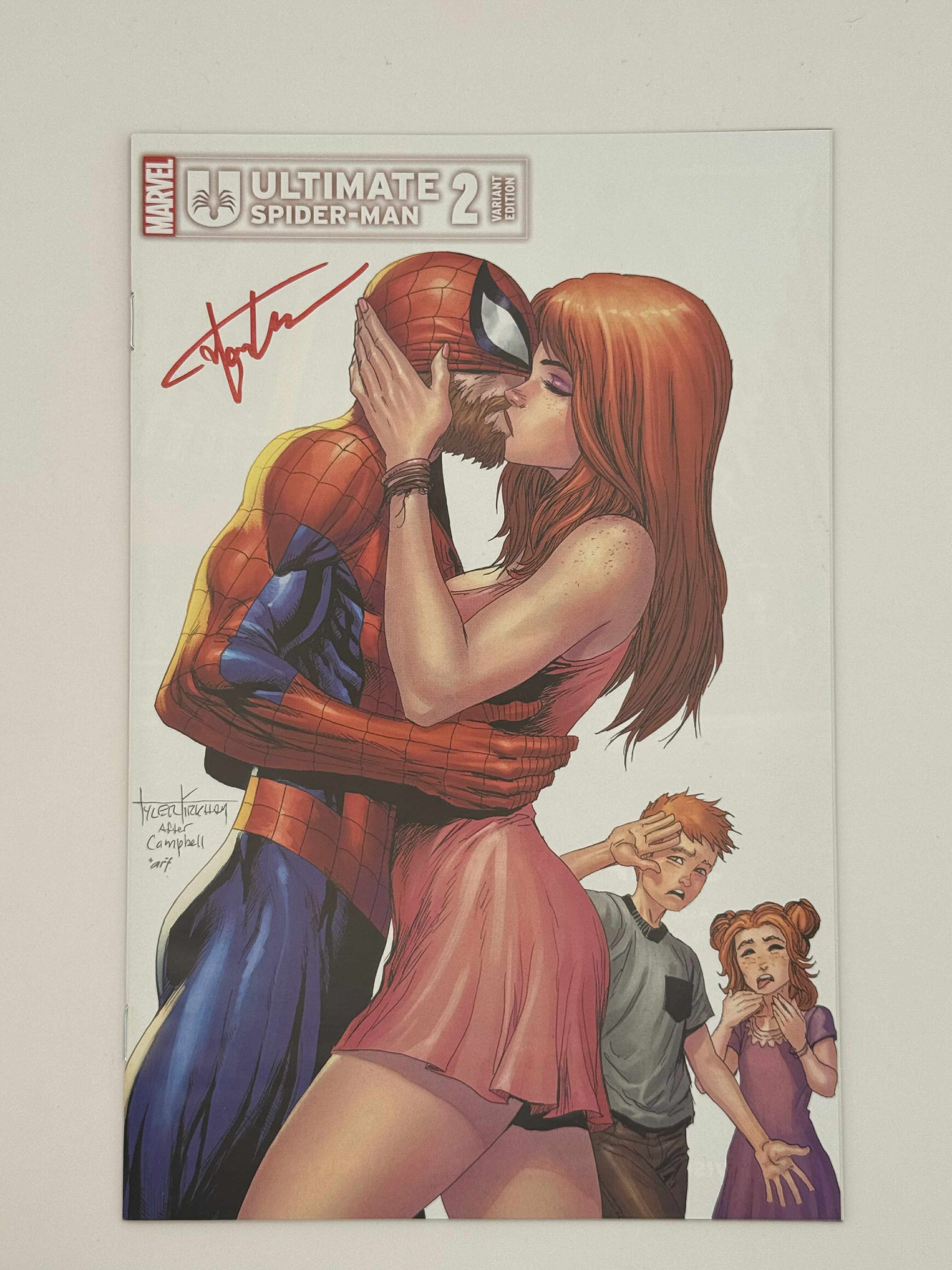 [SIGNED W/ COA] ULTIMATE SPIDER-MAN #2 UNKNOWN COMICS TYLER KIRKHAM EXCLUSIVE VAR [IN STOCK]