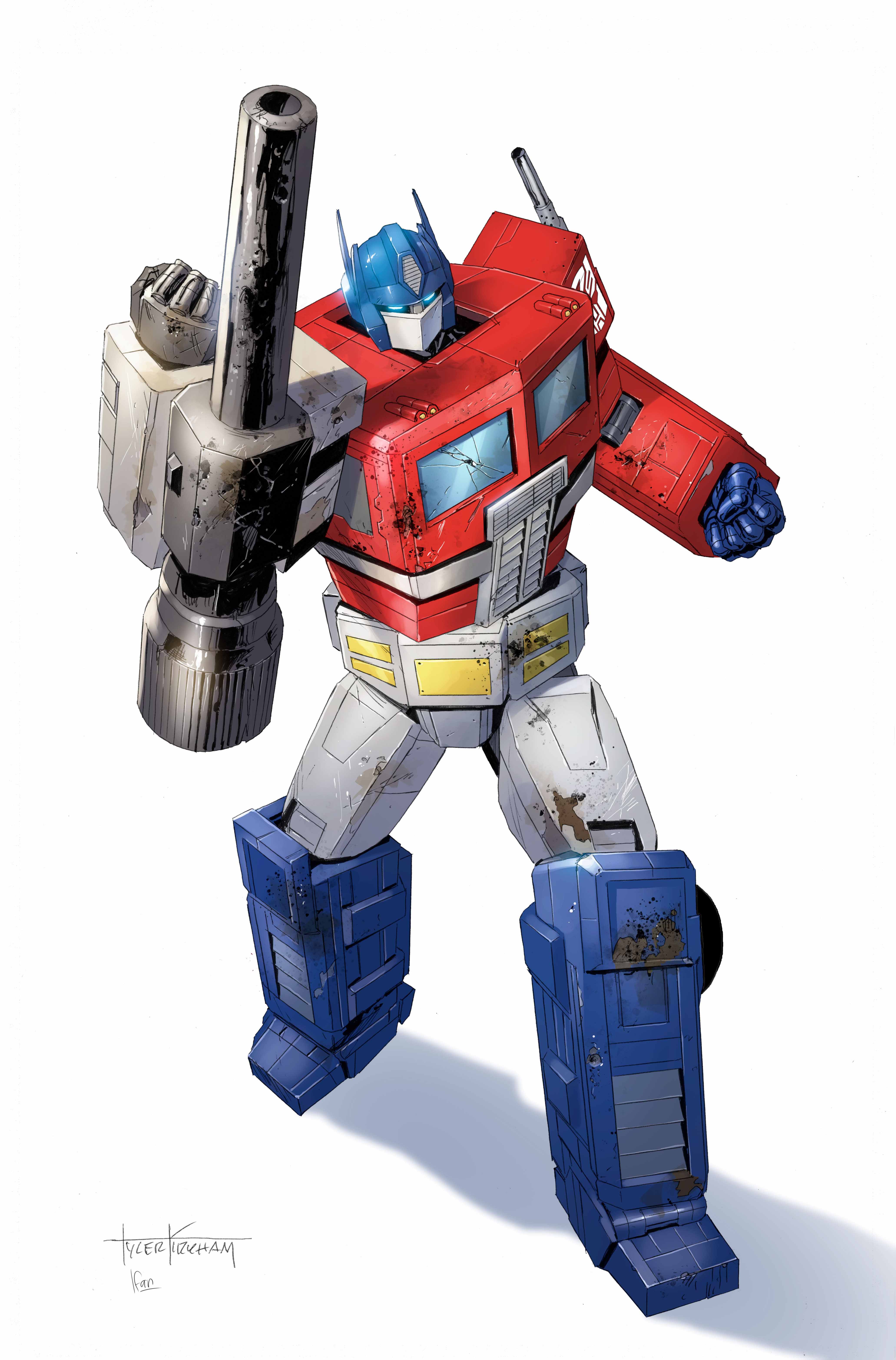 [SIGNED W/ COA] Transformers #17 Unknown Comics Exclusive Tyler Kirkham Vrigin Var [IN STOCK]