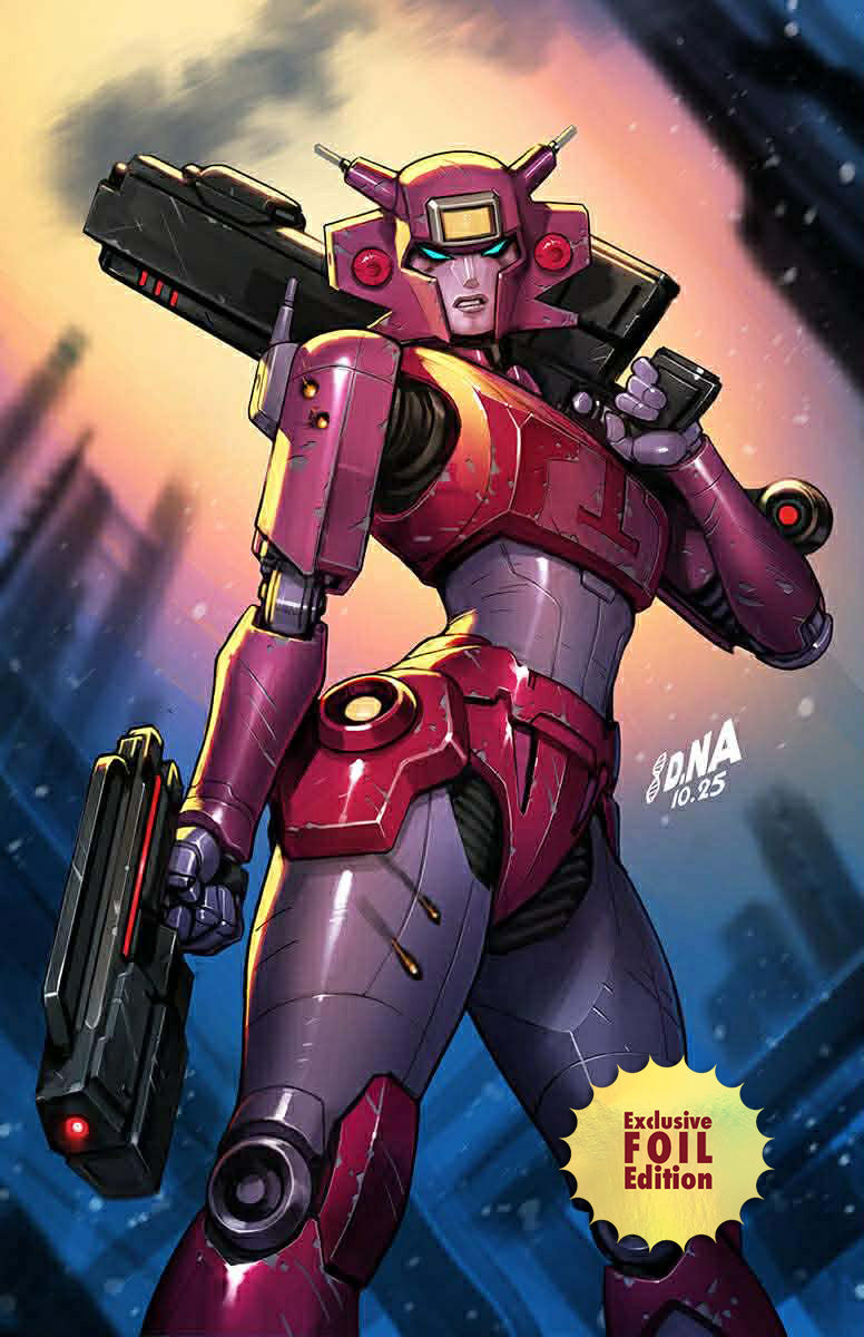 [2 PACK][FOIL] INVINCIBLE #1 | TRANSFORMERS #30 DAVID NAKAYAMA MEGACON 2026 EXCLUSIVE VAR