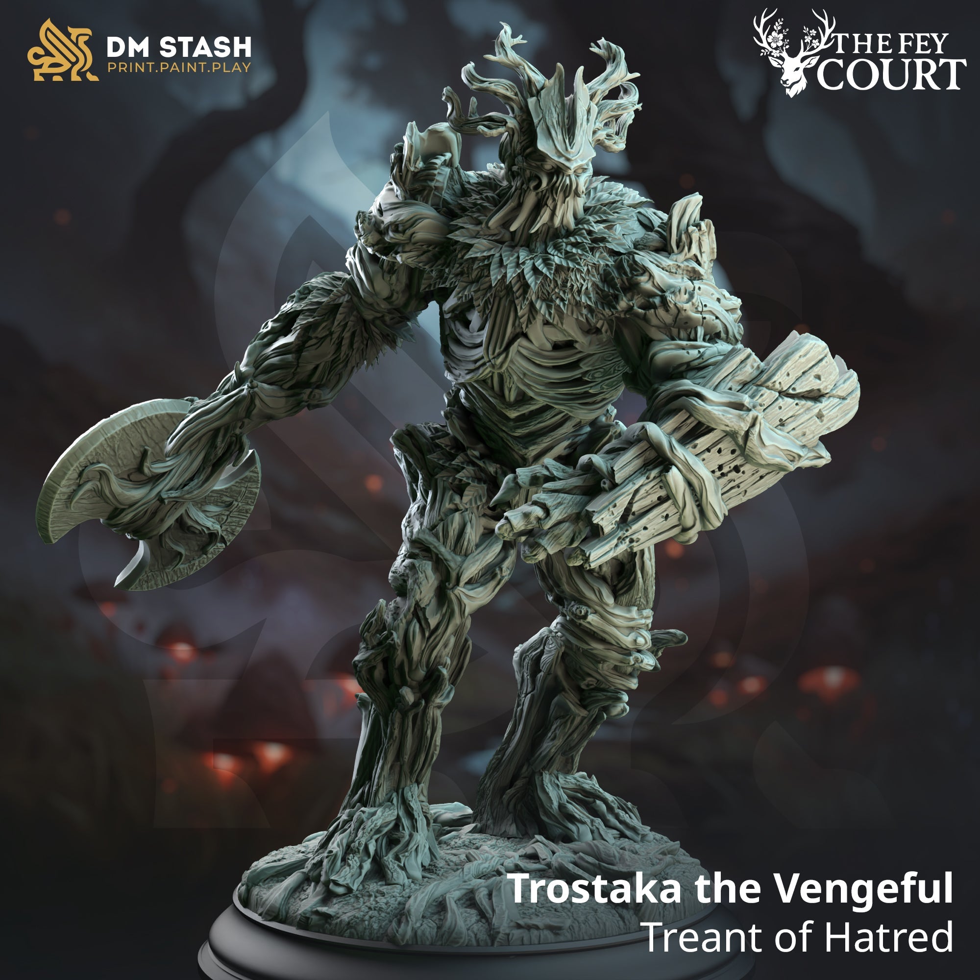 Trostaka the Vengeful, Treant of Hatred