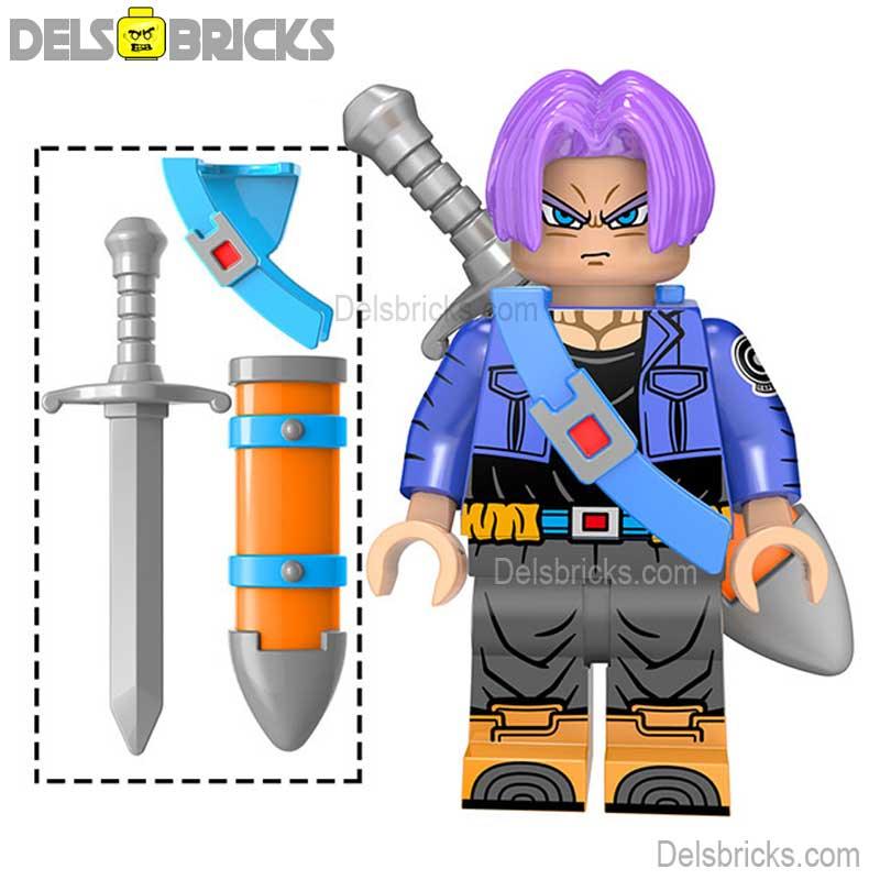 Trunks Dragon Ball Z Lego Minifigures Custom Anime Toys 2