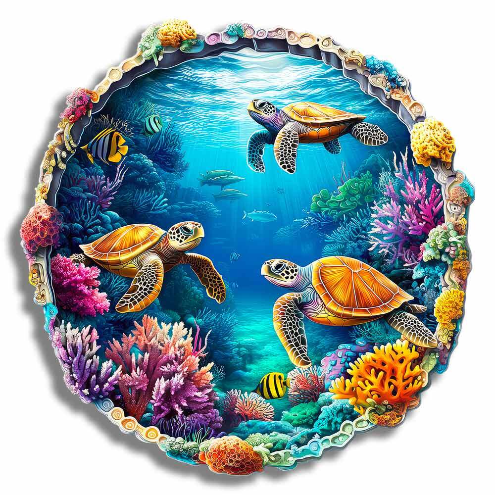 Vibrant Underwater Sealife - Jigsaw Puzzle