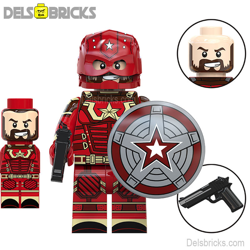 Red Guardian Thunderbolts Best Lego Minifigures Custom Toys NEW