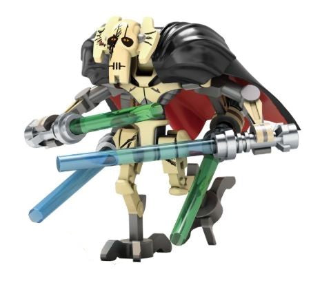 General Grievous Custom Minifig – Star Wars-Inspired Cyborg General