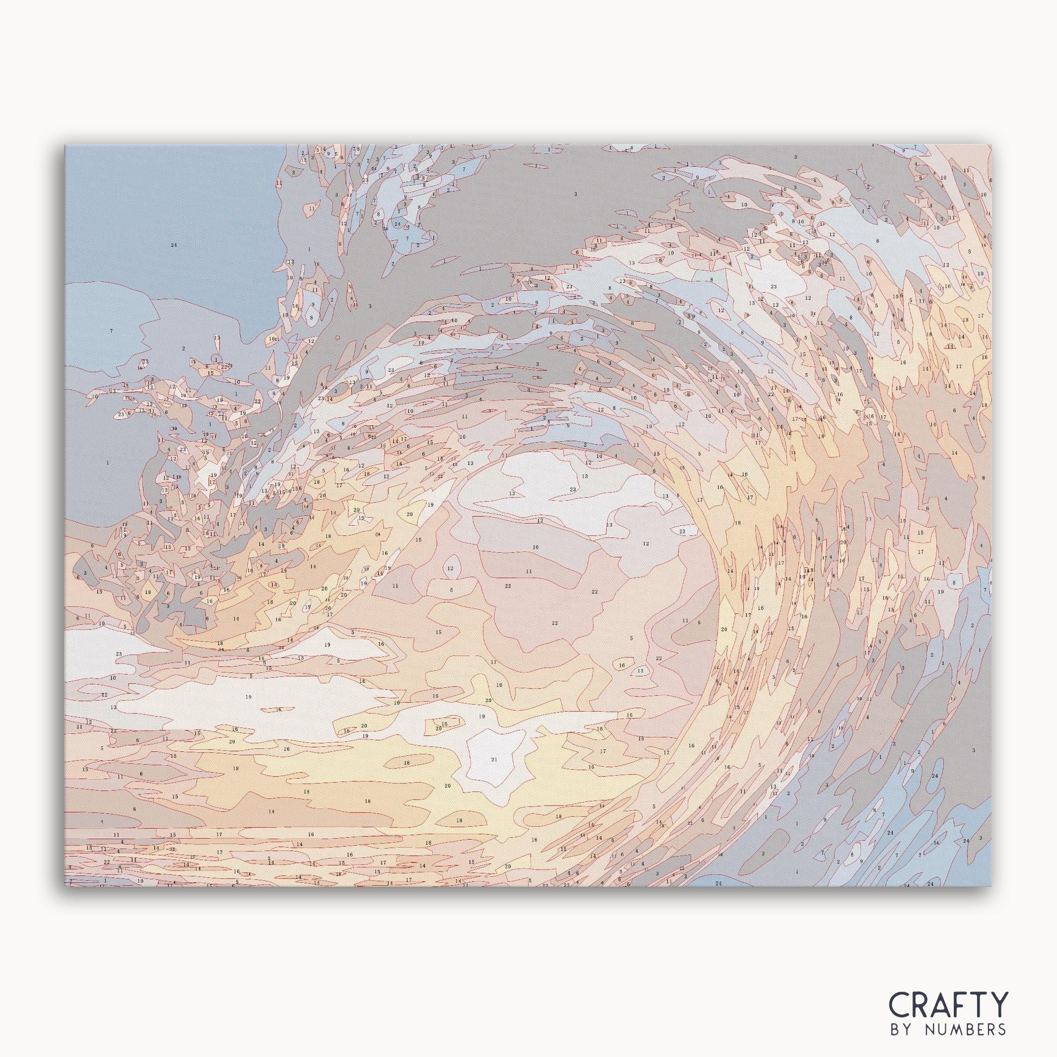 Twilight Sunset Waves