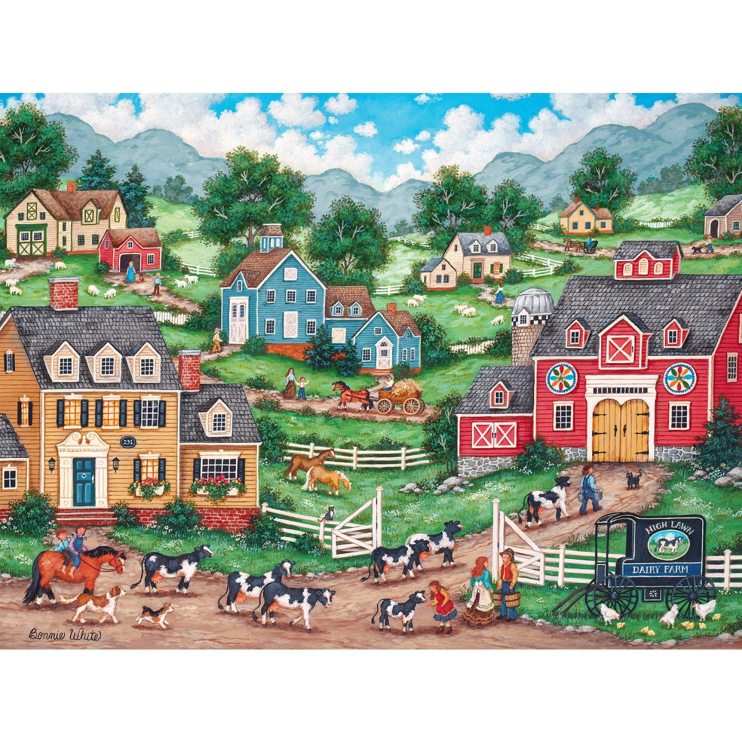 The Curious Calf 550 pc