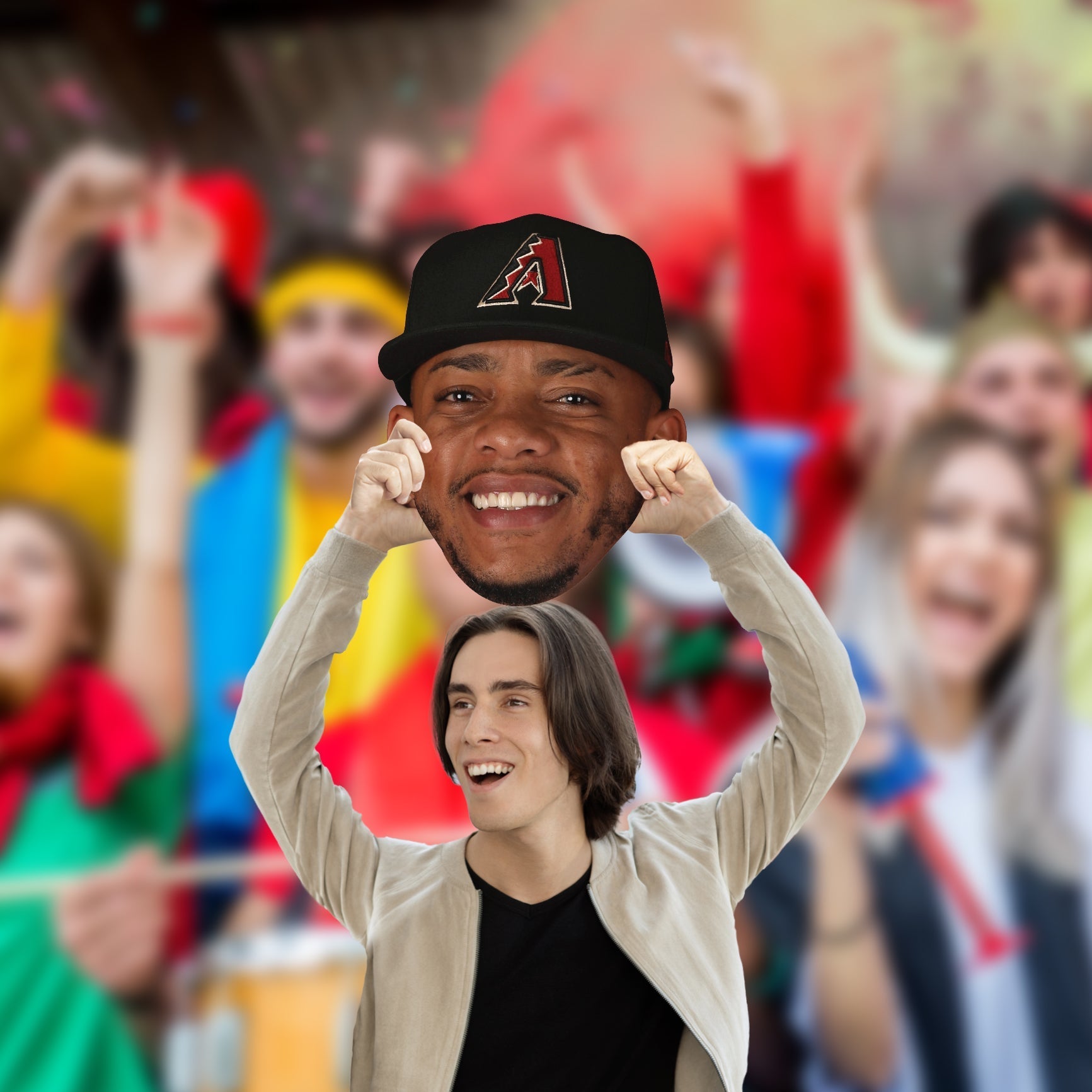 Ketel Marte - Big Head - Official MLB - Arizona Diamondbacks - Foam Core Cutout