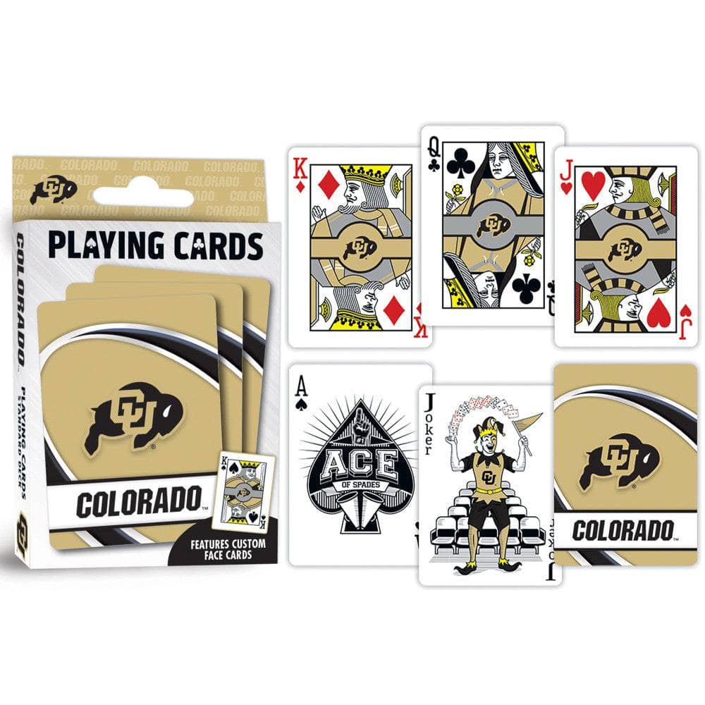 Colorado Buffaloes Playing Cards - 54 Card Deck