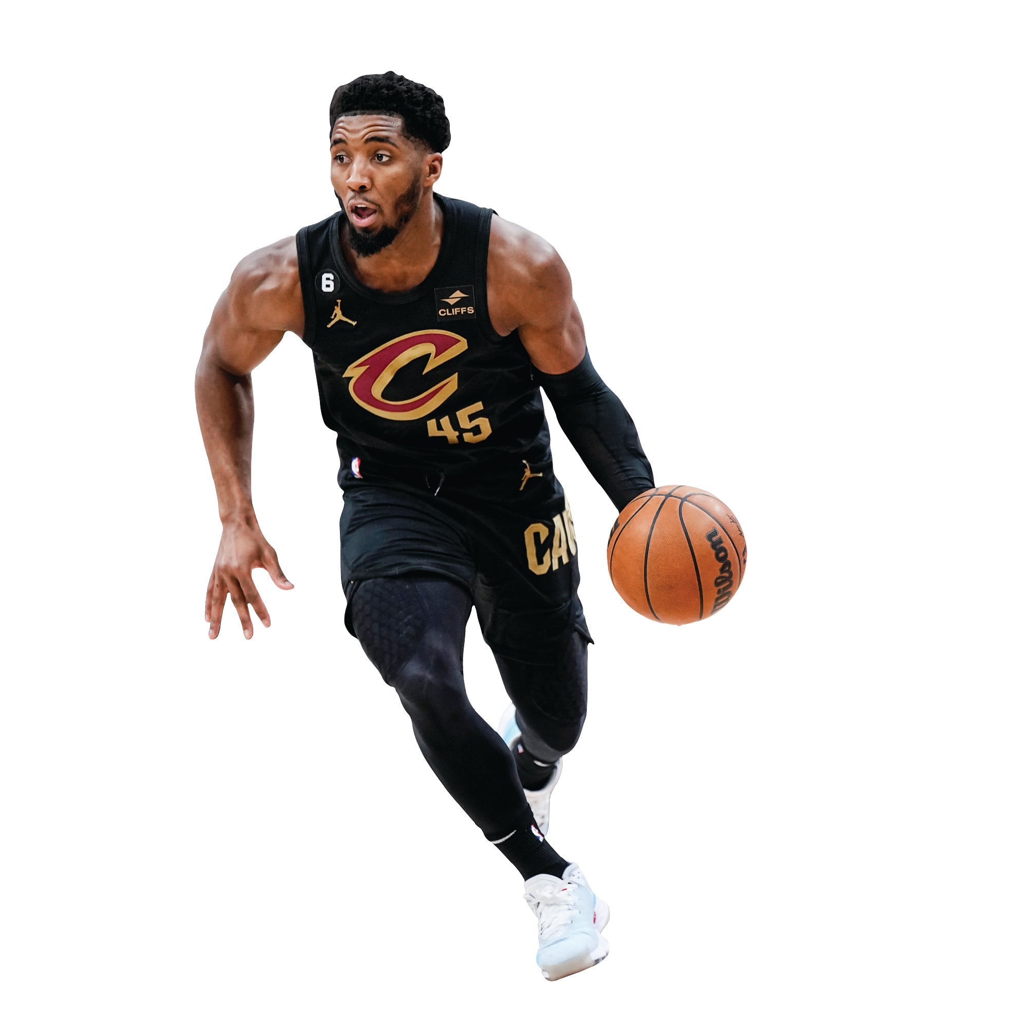 Donovan Mitchell - RealBig Statement Jersey Collection - Official NBA - Cleveland Cavaliers - Reusable Vinyl Wall Decals