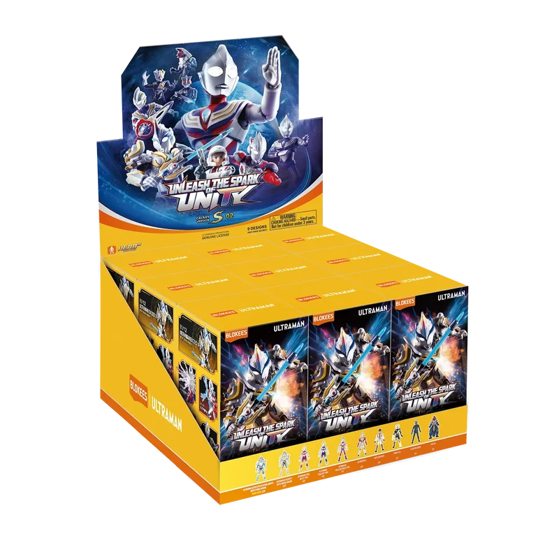 Blokees | Ultraman Galaxy Version S02 | Unleash the Spark of Unity [Single Blind Box] (Pre-Order)