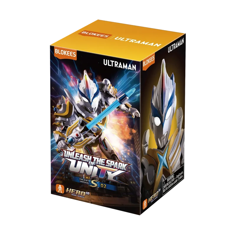 Blokees | Ultraman Galaxy Version S02 | Unleash the Spark of Unity [Single Blind Box] (Pre-Order)