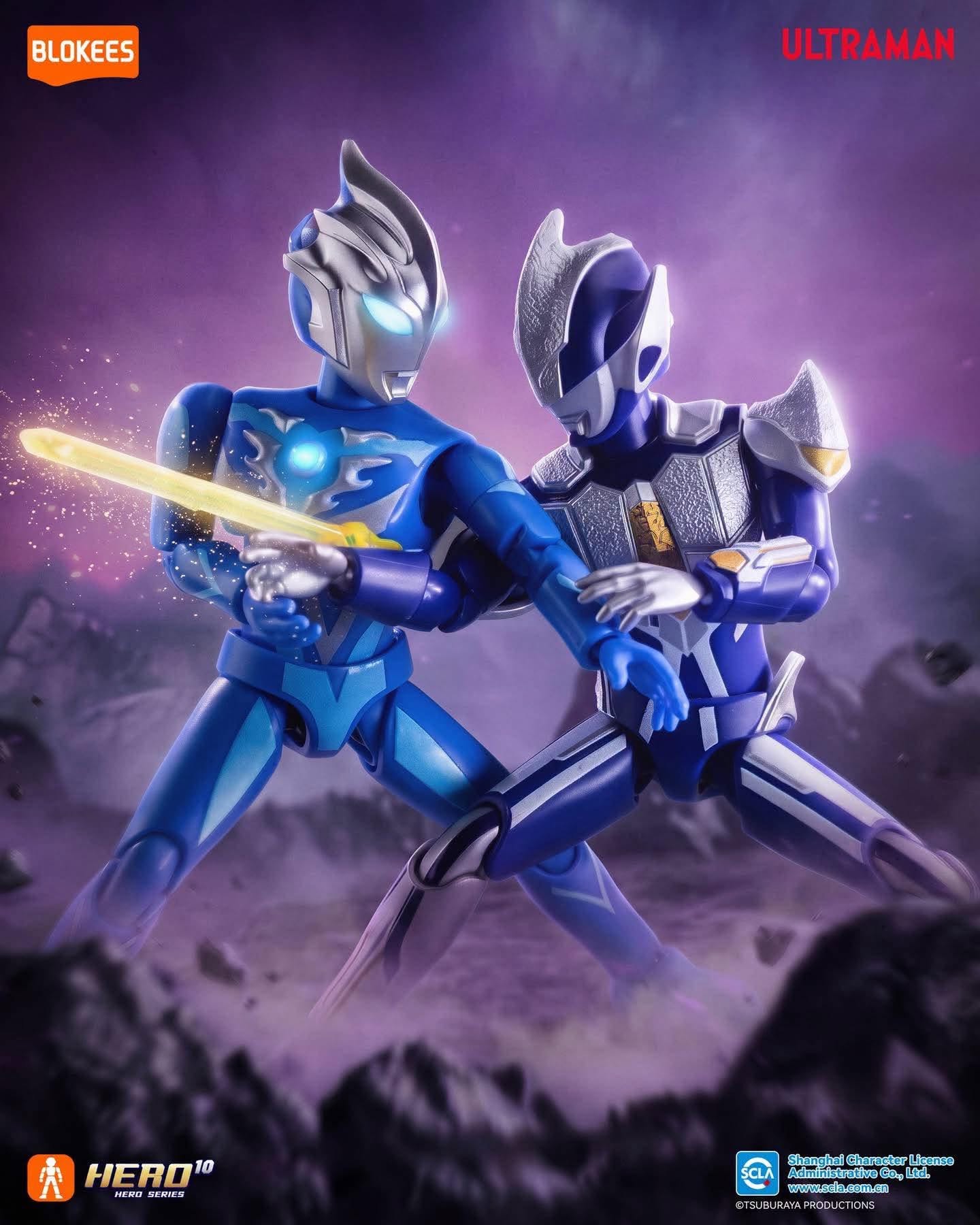 Blokees | Ultraman Galaxy Version S03 | Blazing Courage [Single Blind Box] (Pre-Order)