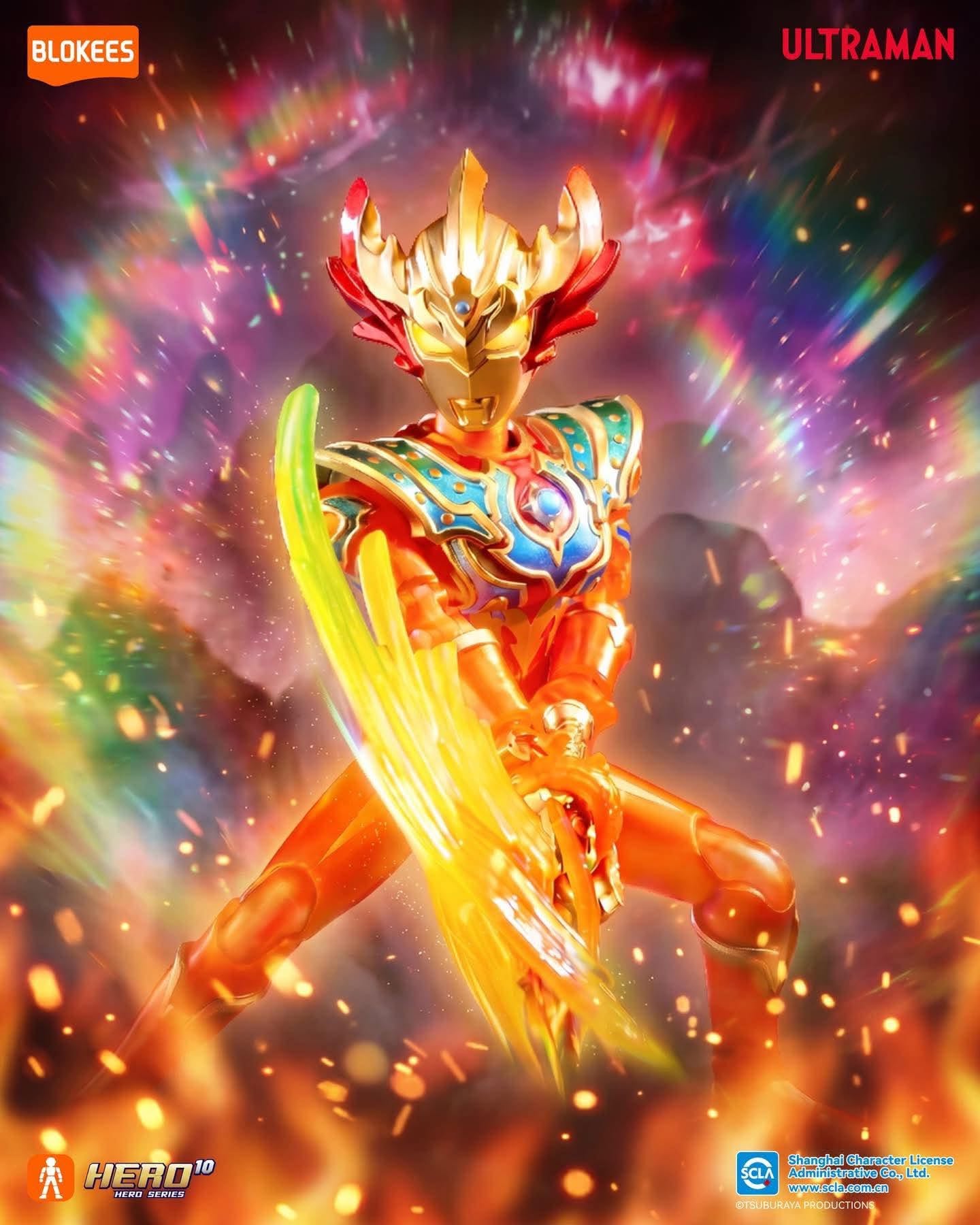 Blokees | Ultraman Galaxy Version S03 | Blazing Courage [Single Blind Box] (Pre-Order)
