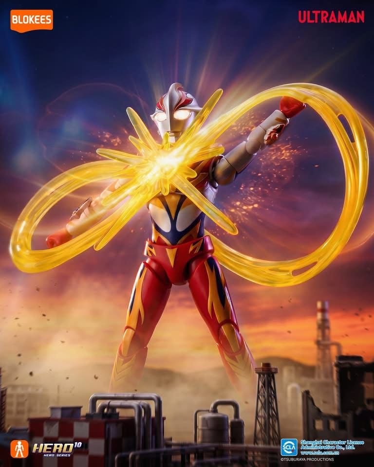 Blokees | Ultraman Galaxy Version S03 | Blazing Courage [Single Blind Box] (Pre-Order)