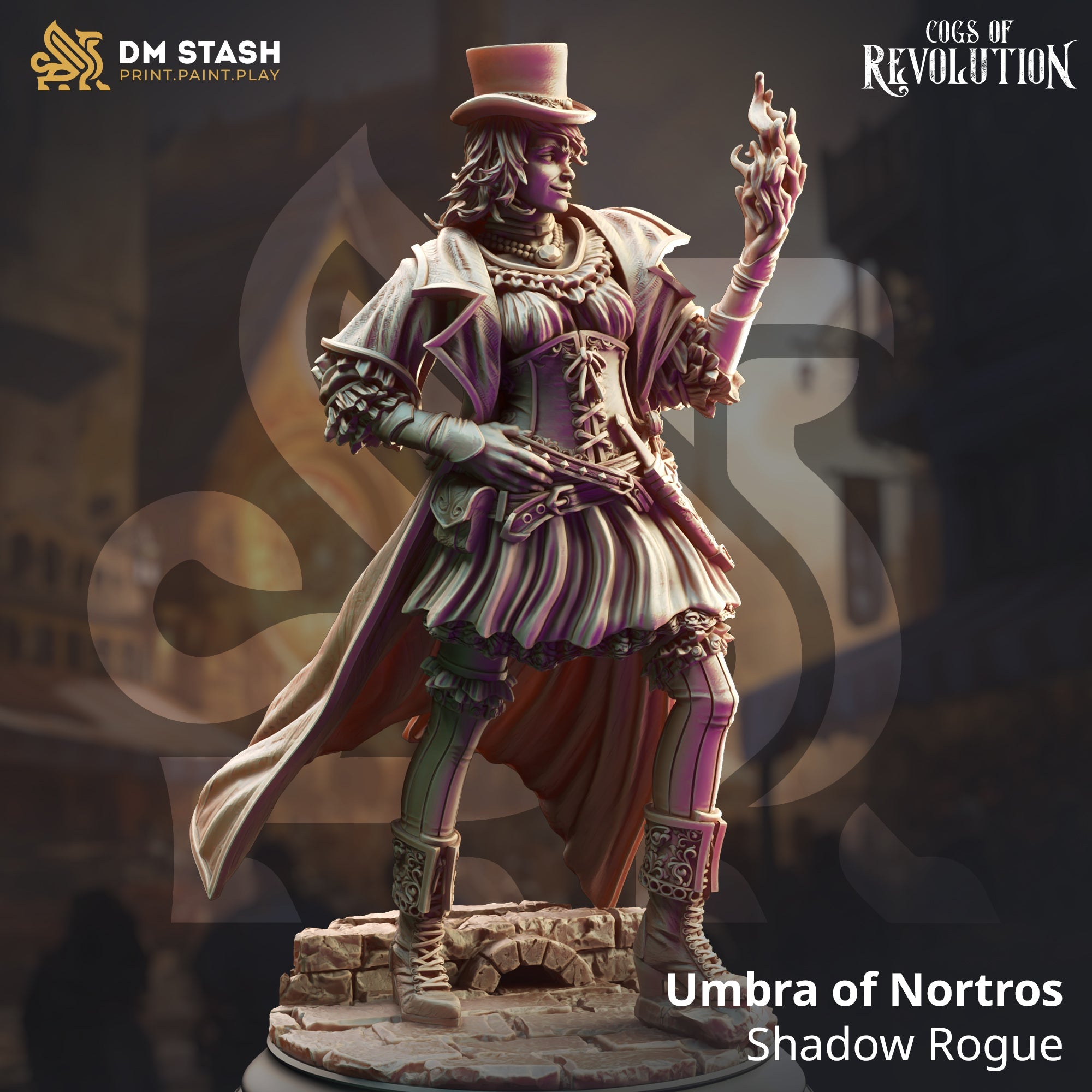 Umbra of Nortros, Shadow Rogue (Female Human Rogue)