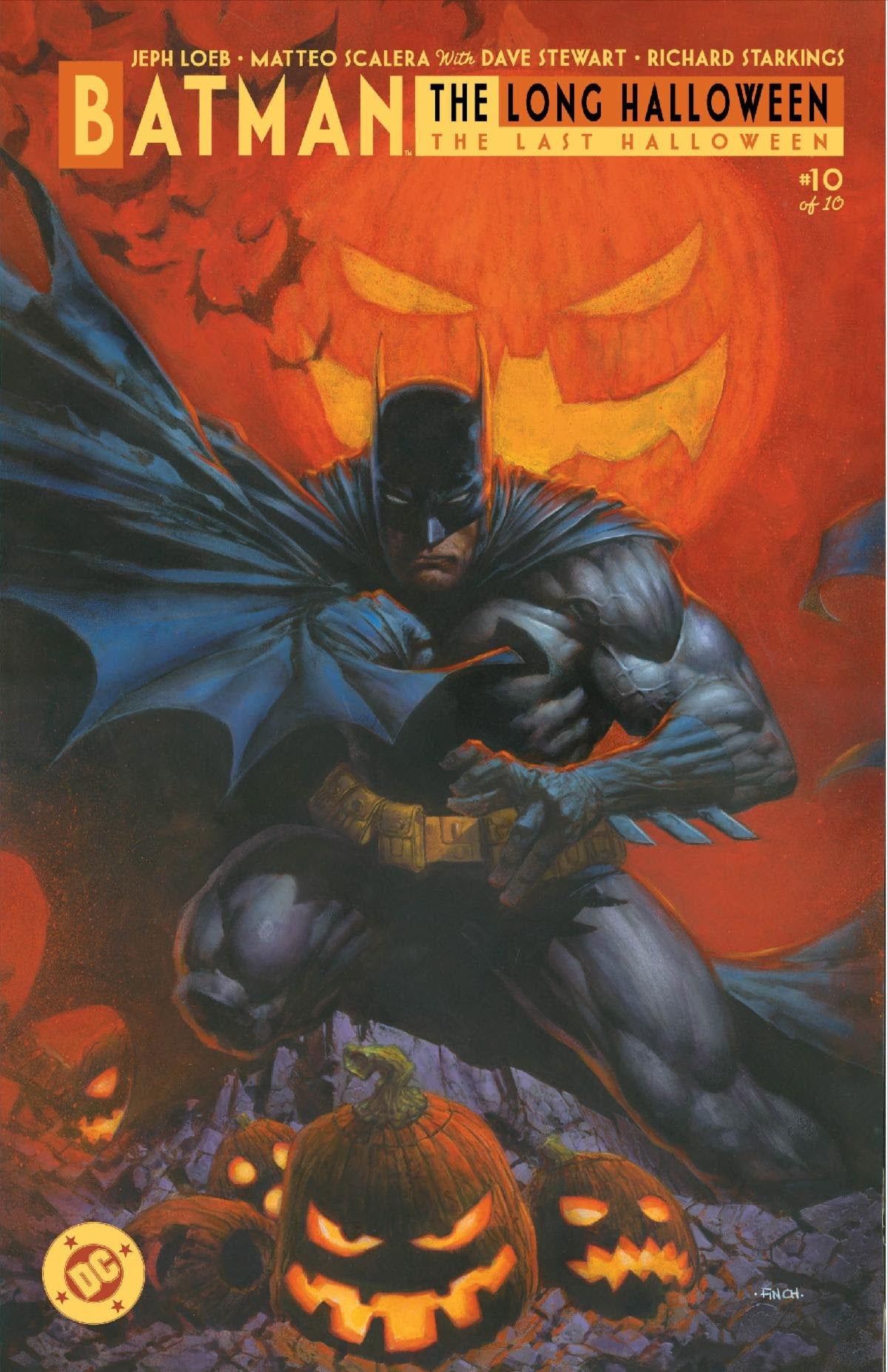 Batman The Long Halloween The Last Halloween #10 (Of 10) D David Finch Variant (10/29/2025) Dc