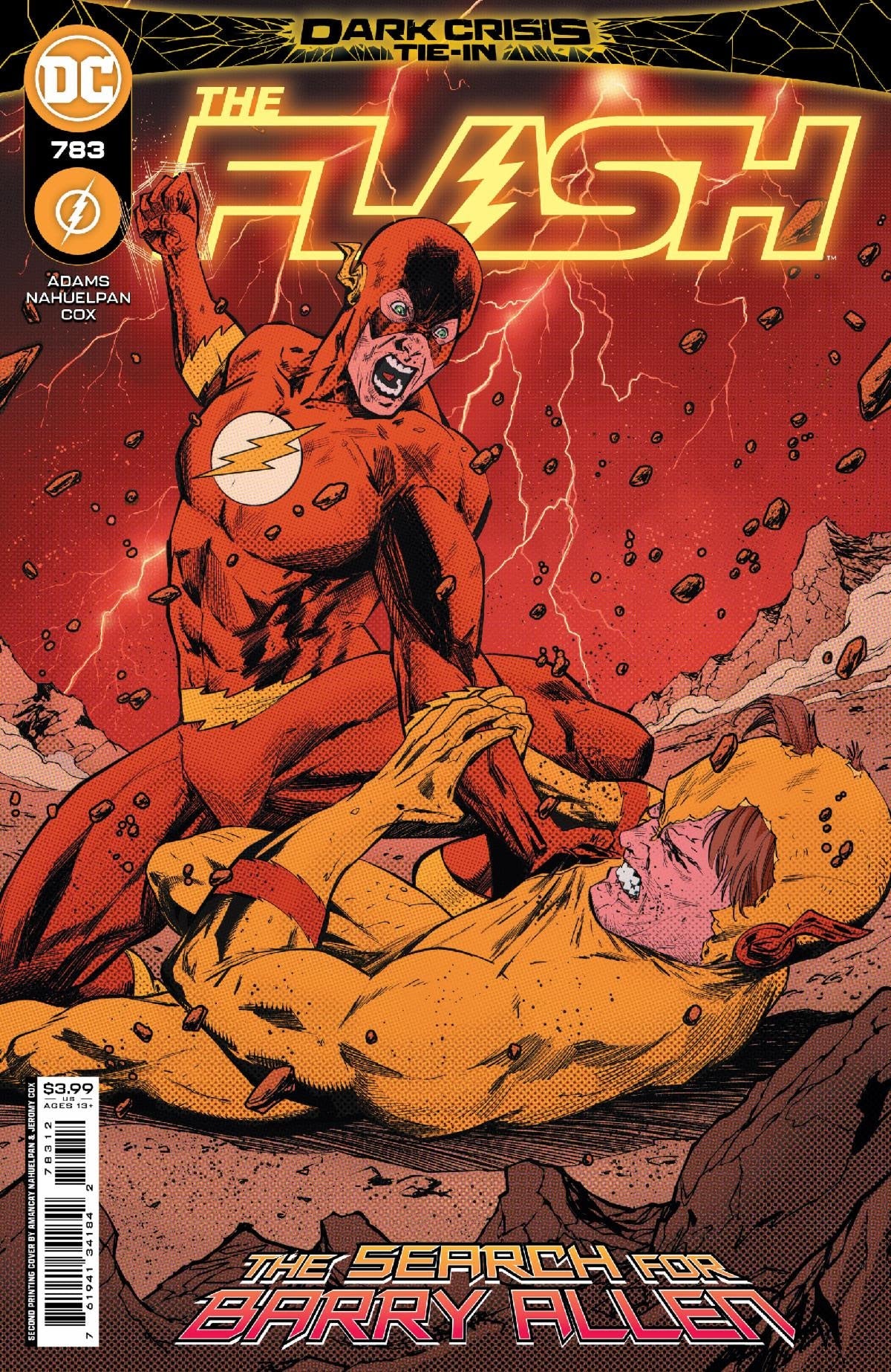 Flash #783 2nd Print Amancay Nahuelpan Variant (Dark Crisis) (08/02/2022) Dc