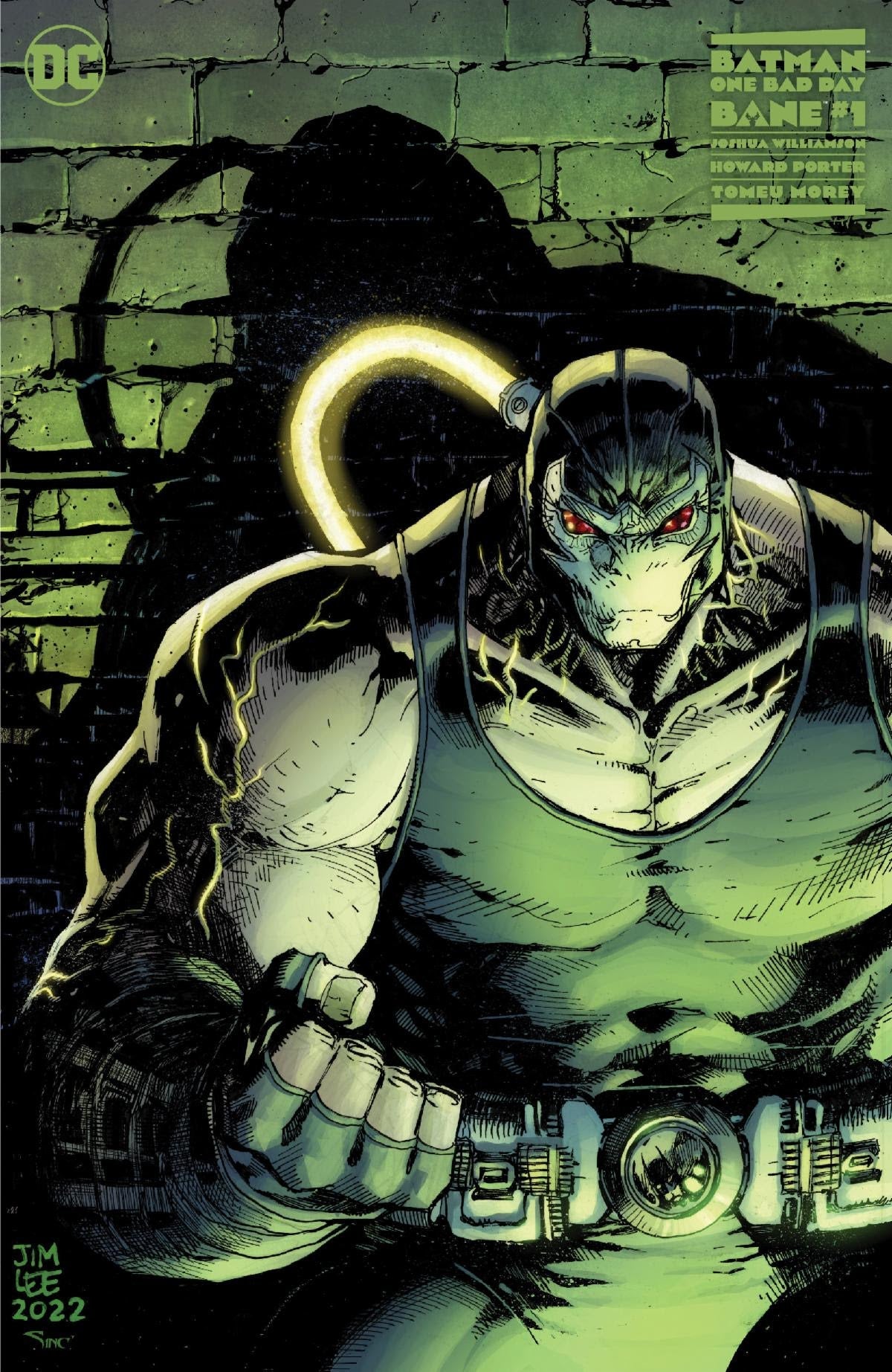 Batman One Bad Day Bane #1 (One Shot) B Jim Lee Scott Williams & Alex Sinclair Card Stock Variant (01/17/2023) Dc