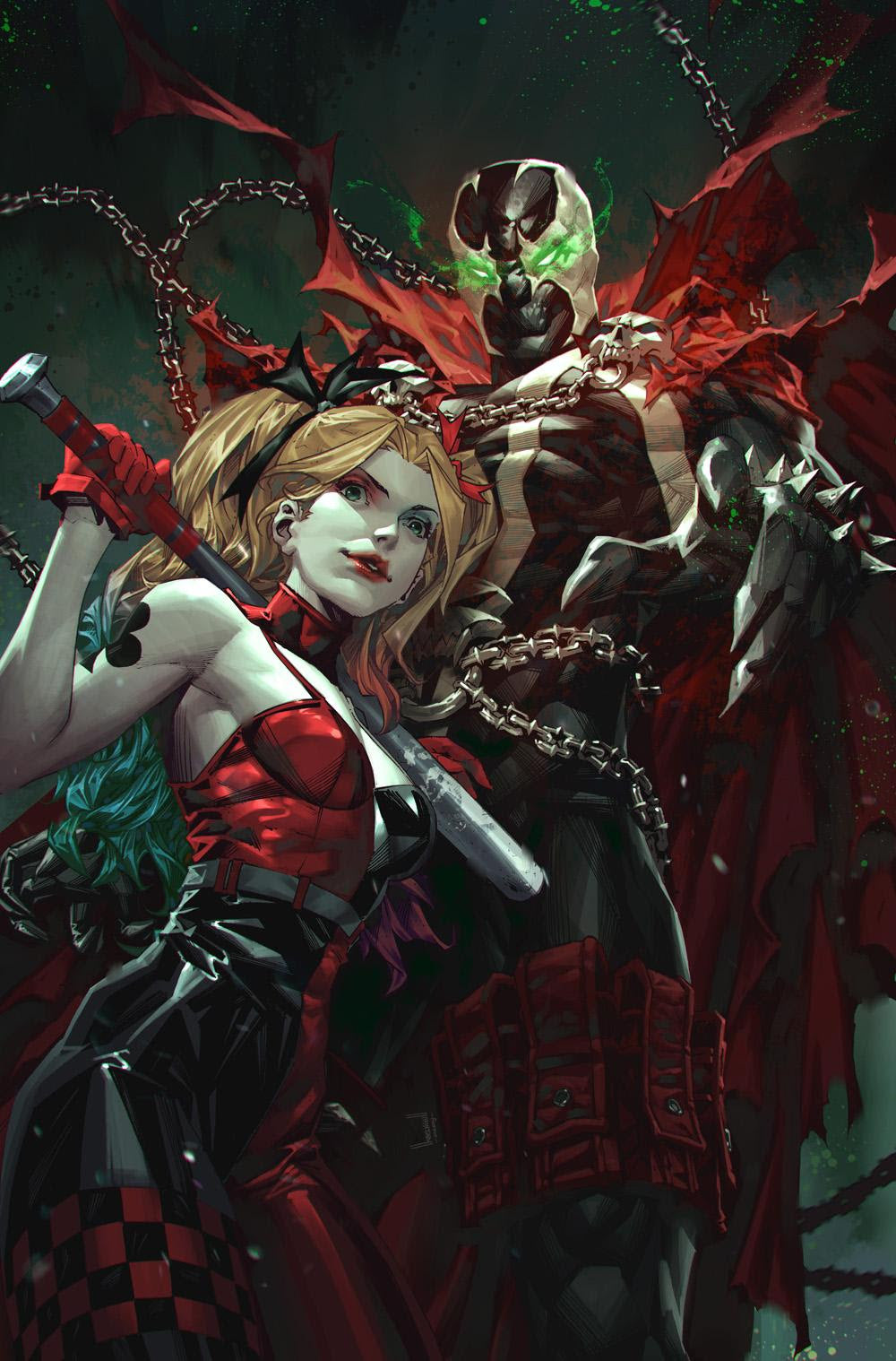 Harley Quinn #25 F Kael Ngu Batman Spawn Variant (12/27/2022) Dc