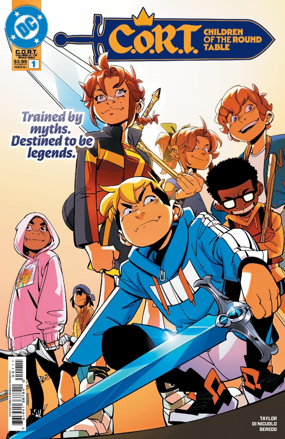 C.O.R.T. Children Of The Round Table #1 (Of 6) A DC 2025 NM Daniele Di Nicuolo Tom Taylor