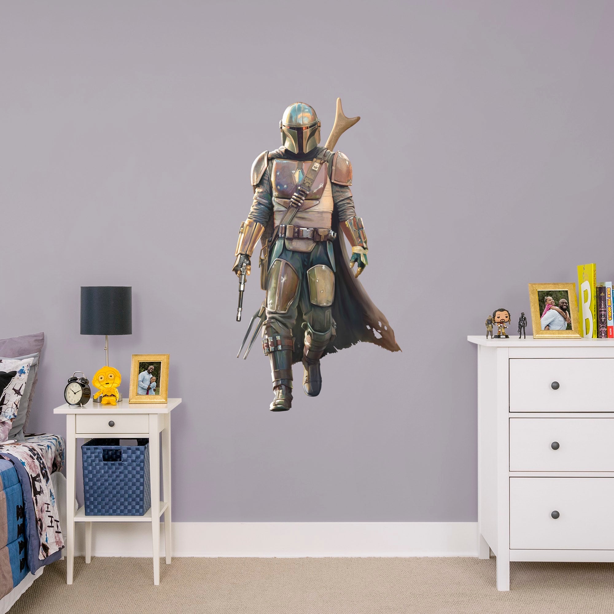 The Mandalorian - Star Wars: The Mandalorian - Officially Licensed Removable Wall Decal