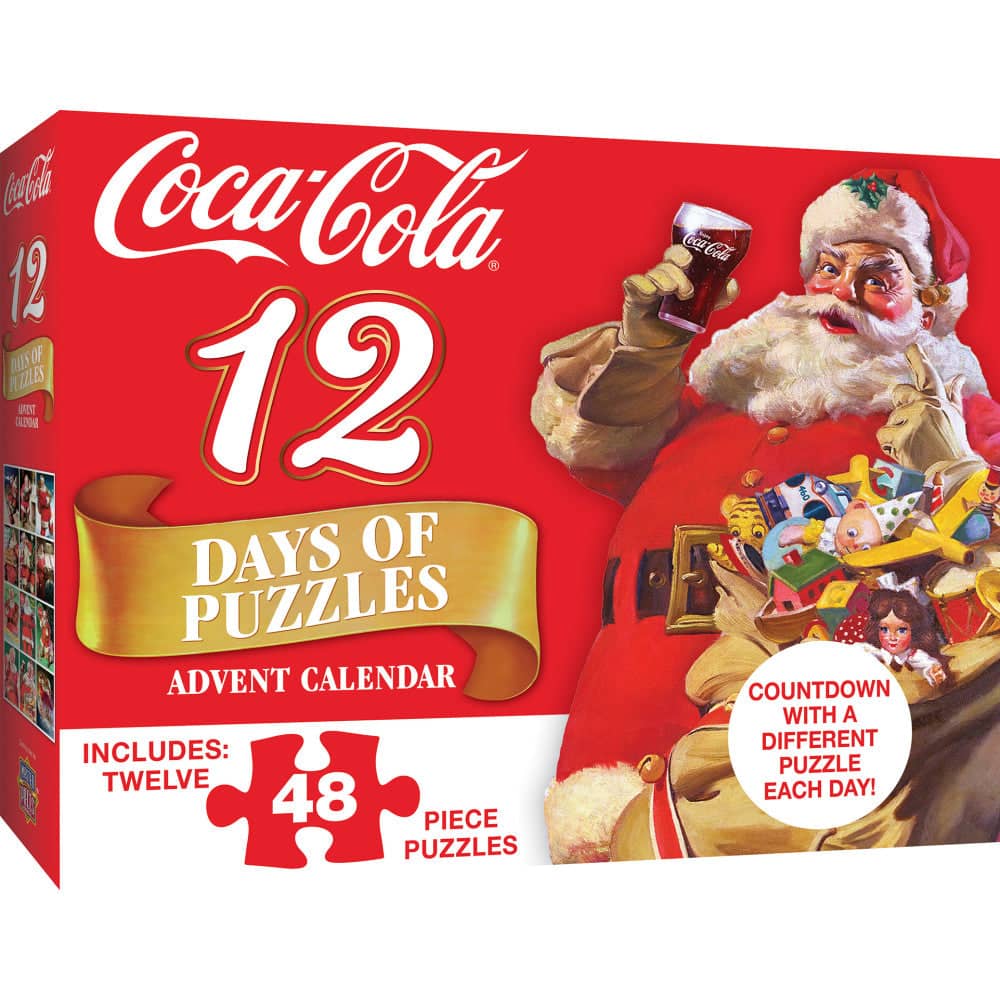 12 Days of Coca-Cola Jigsaw Puzzles - Advent Calendar