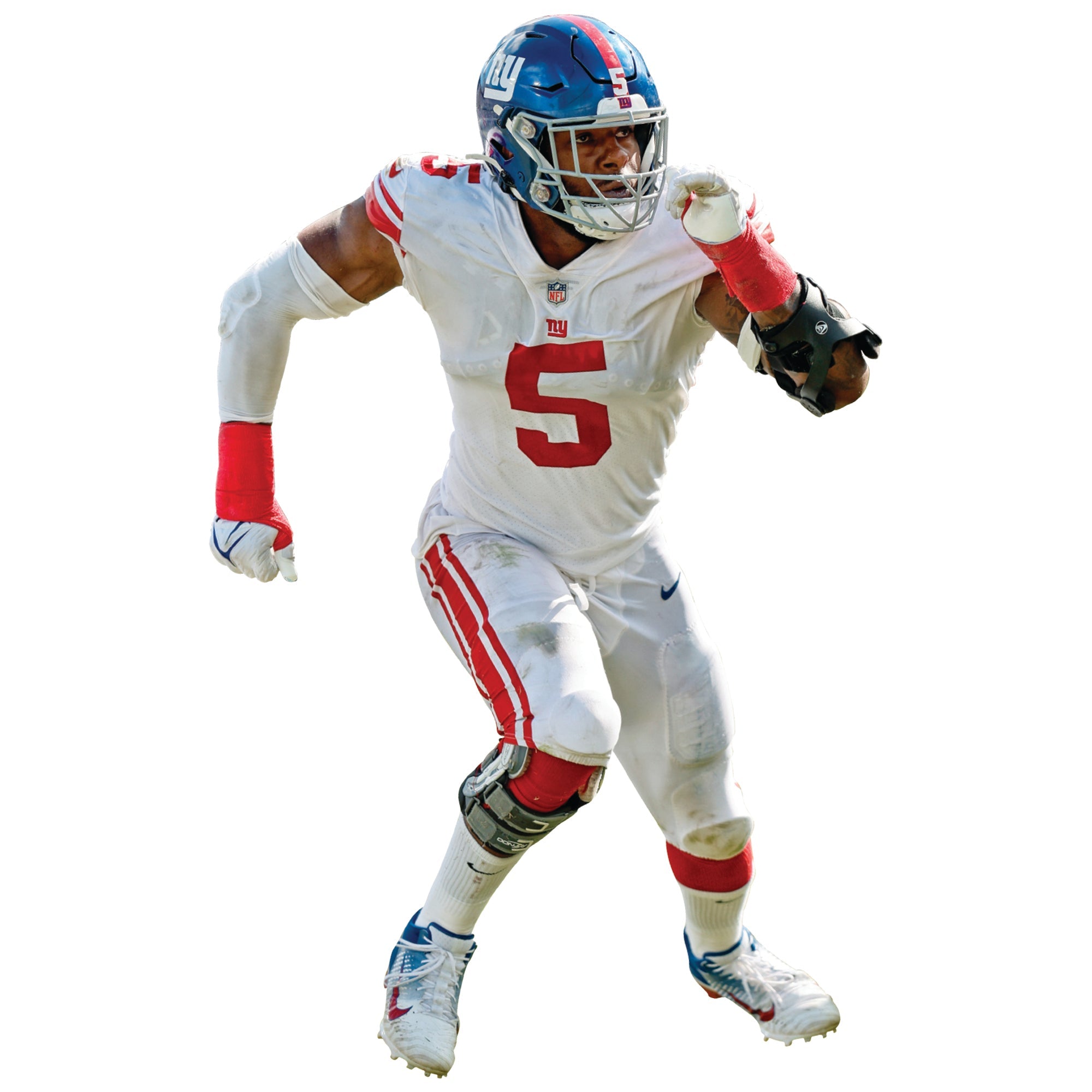 Kayvon Thibodeaux - RealBig Collection - Official NFL - New York Giants - Reusable Vinyl Wall Decals