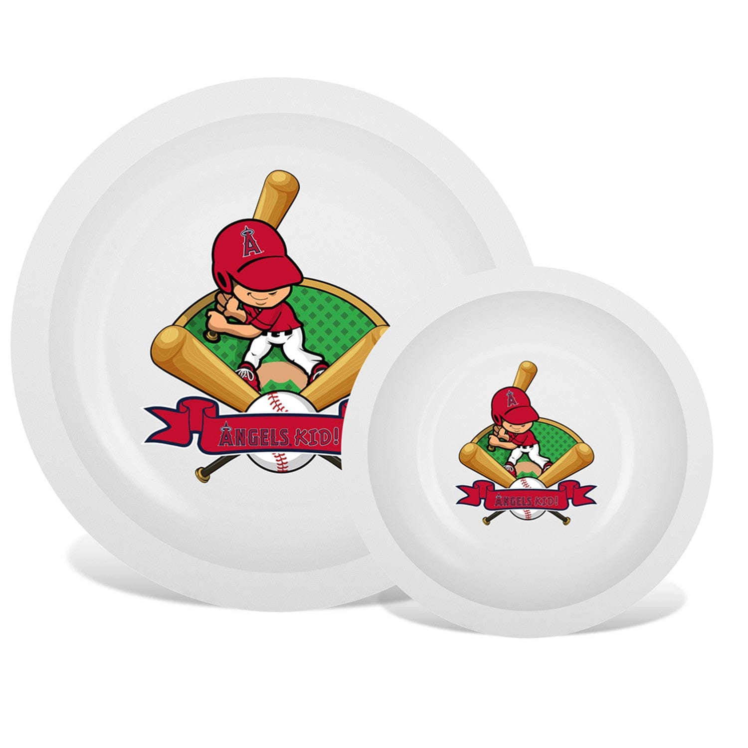 Los Angeles Angels - Baby Plate & Bowl Set