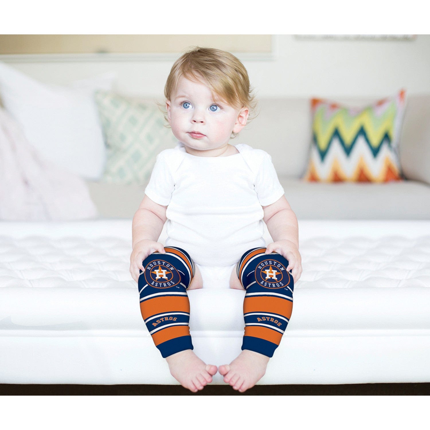 Houston Astros Baby Leg Warmers