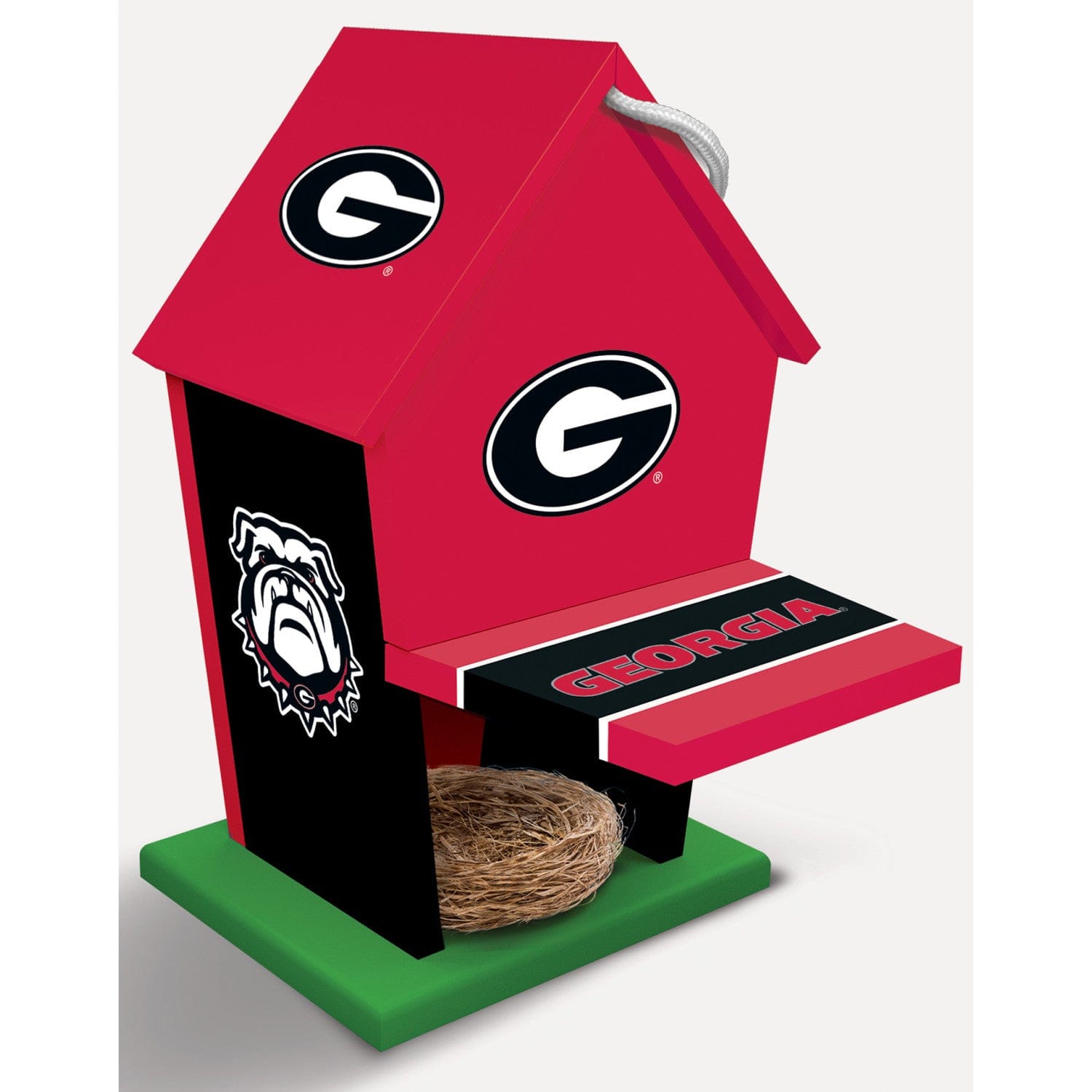 Georgia Bulldogs Birdhouse