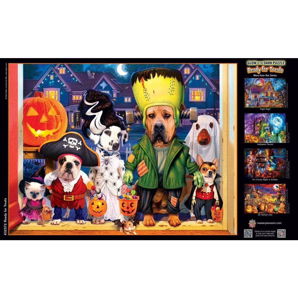 Glow in the Dark - Ready for Treats 300 Piece EZ Grip Jigsaw Puzzle